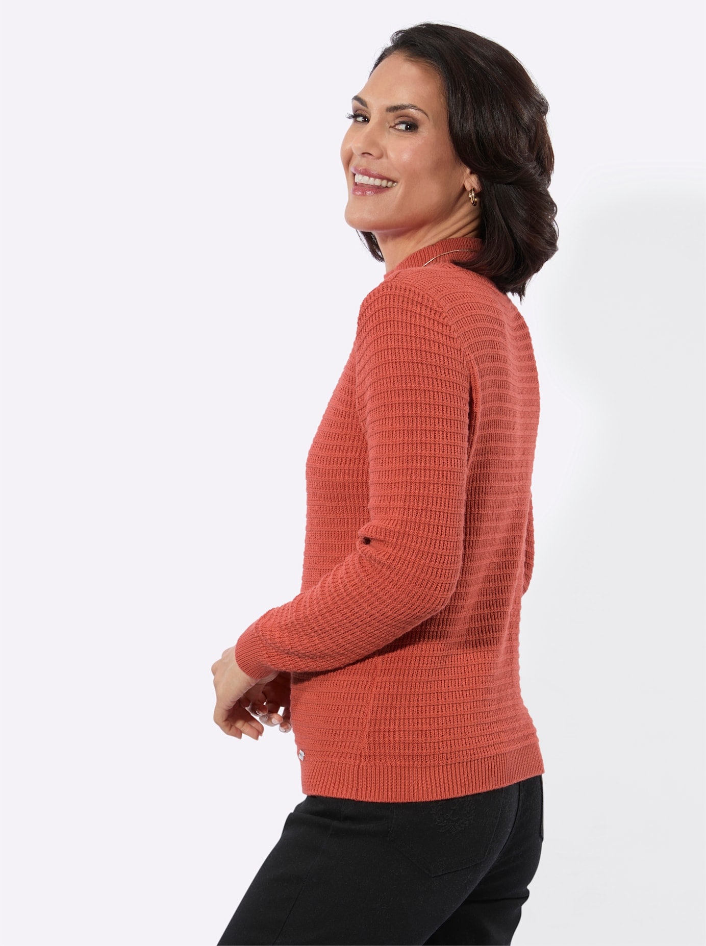 Casual Looks Stehkragenpullover »Stehkragen-Pullover«