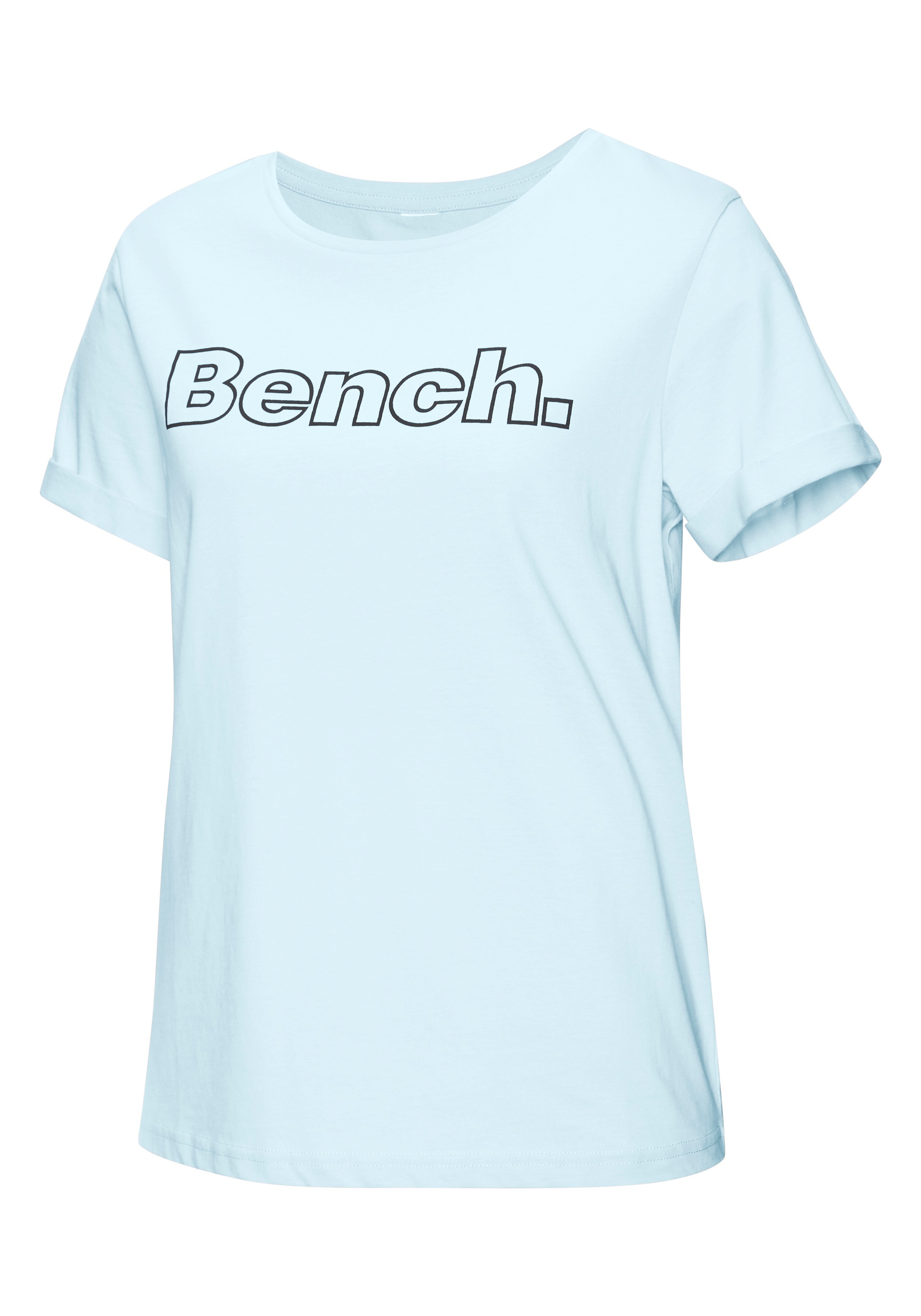 Bench. Loungewear T-Shirt Packung, 2 Stk. im doppelpack mit Logodruck, Loungewear