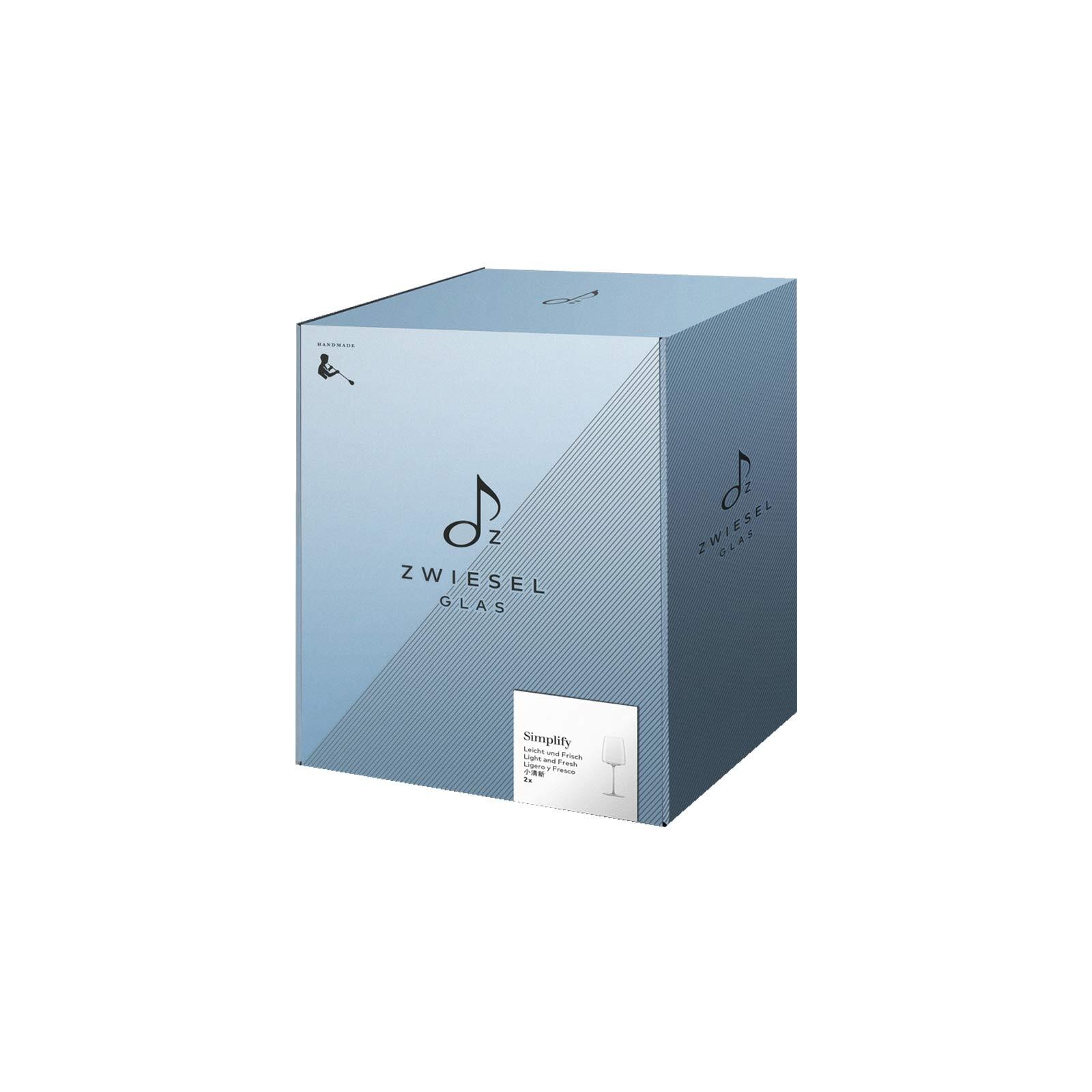 Zwiesel Glas Weinglas »Weingläser Simplify 382 ml 2er Set transparent«