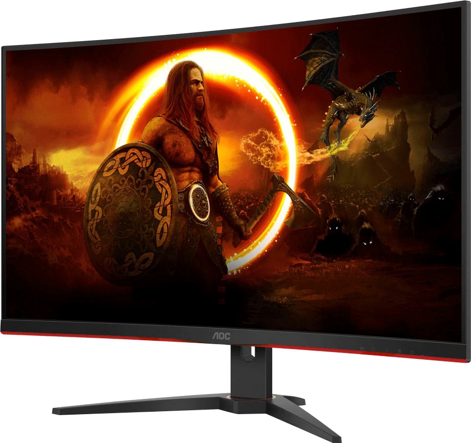 AOC Curved-Gaming-Monitor »C32G2ZE/BK«, 80 cm/32 Zoll, 1920 x 1080 px, Full HD, 1 ms Reaktionszeit, 240 Hz