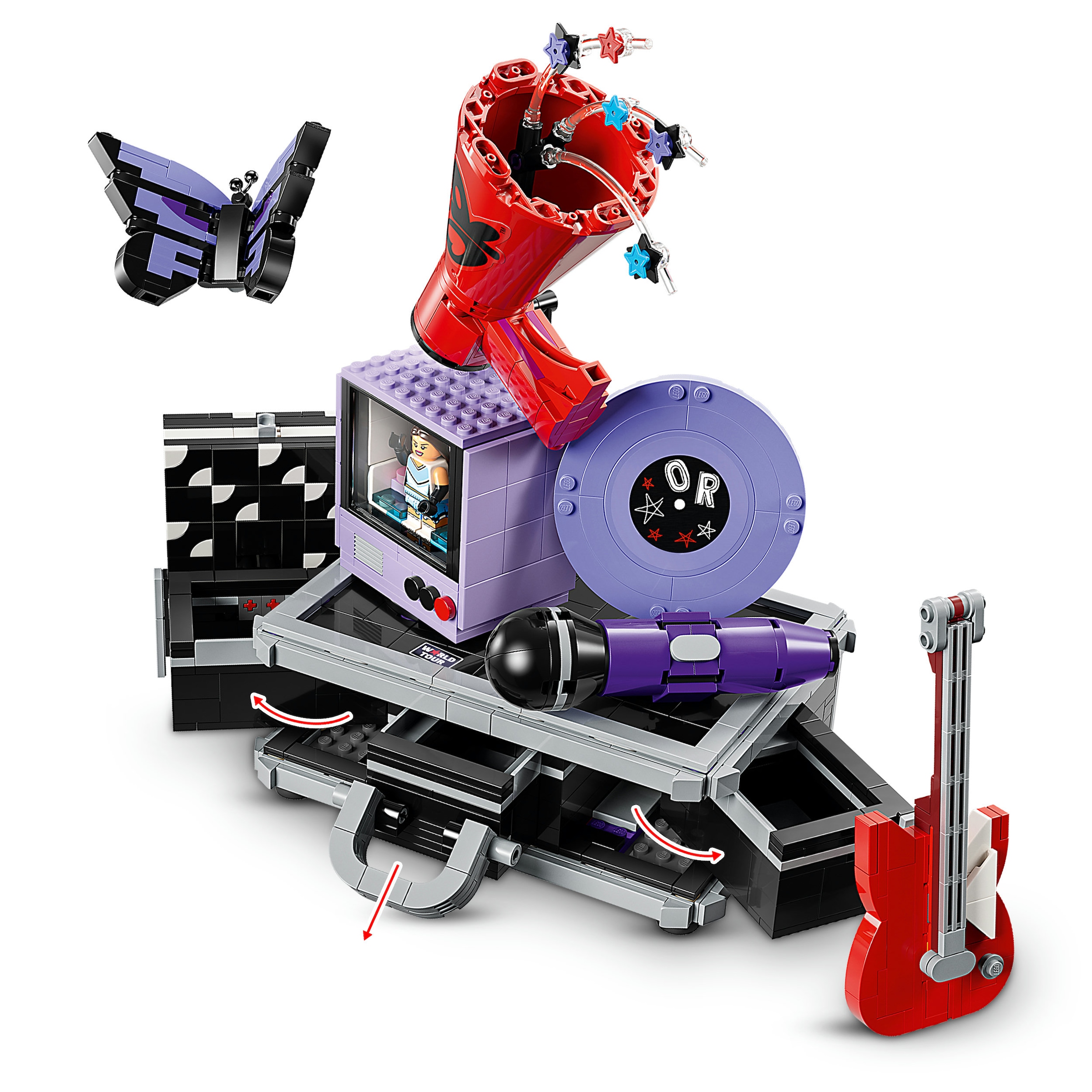 LEGO® Konstruktionsspielsteine »Olivia Rodrigos Geheimer Koffer (43030), LEGO Editions Music« Made in Europe