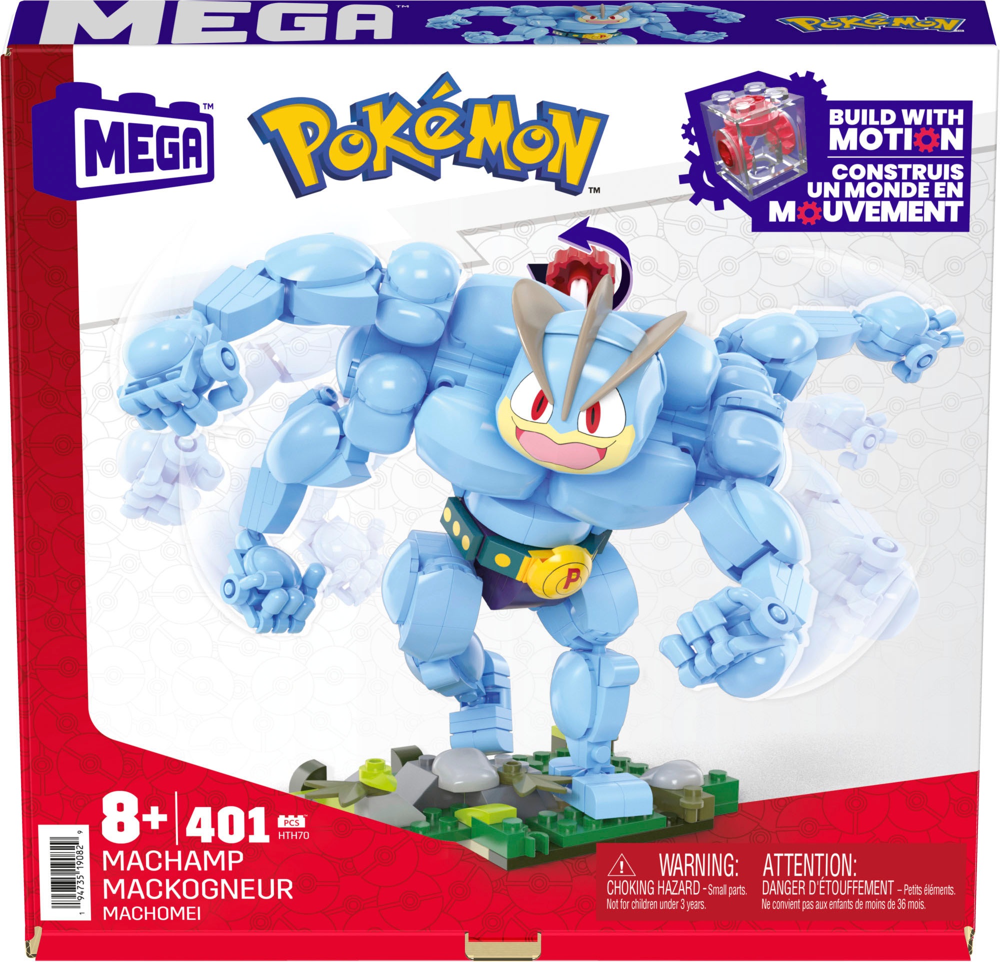 MEGA Konstruktions-Spielset »Pokémon Machomei«