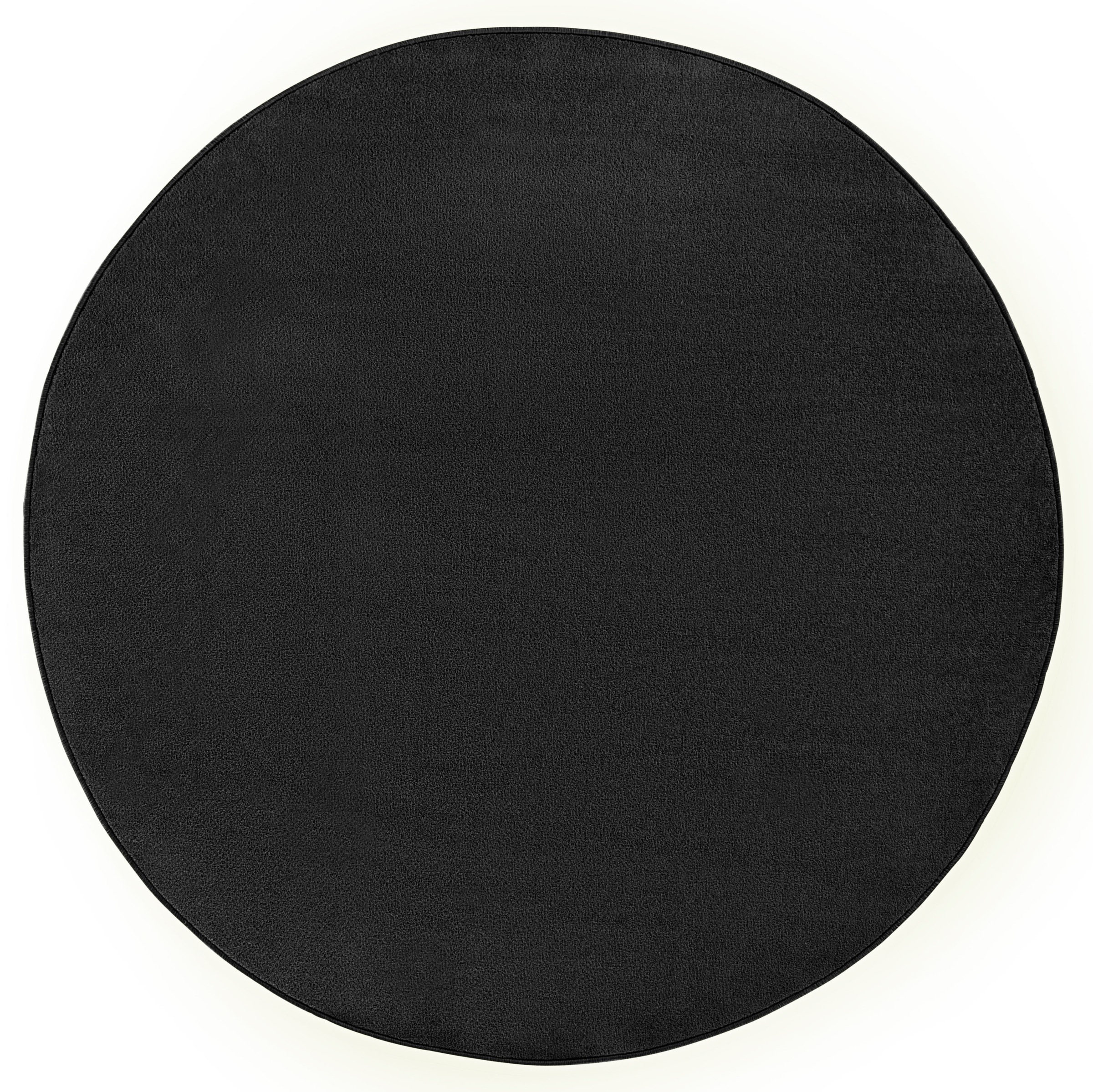 HANSE Home Teppich »Fancy« rund 7 mm Höhe Kurzflor, Weich, Einfarbig, Wohnzimmer, Schlafzimmer, Esszimmer