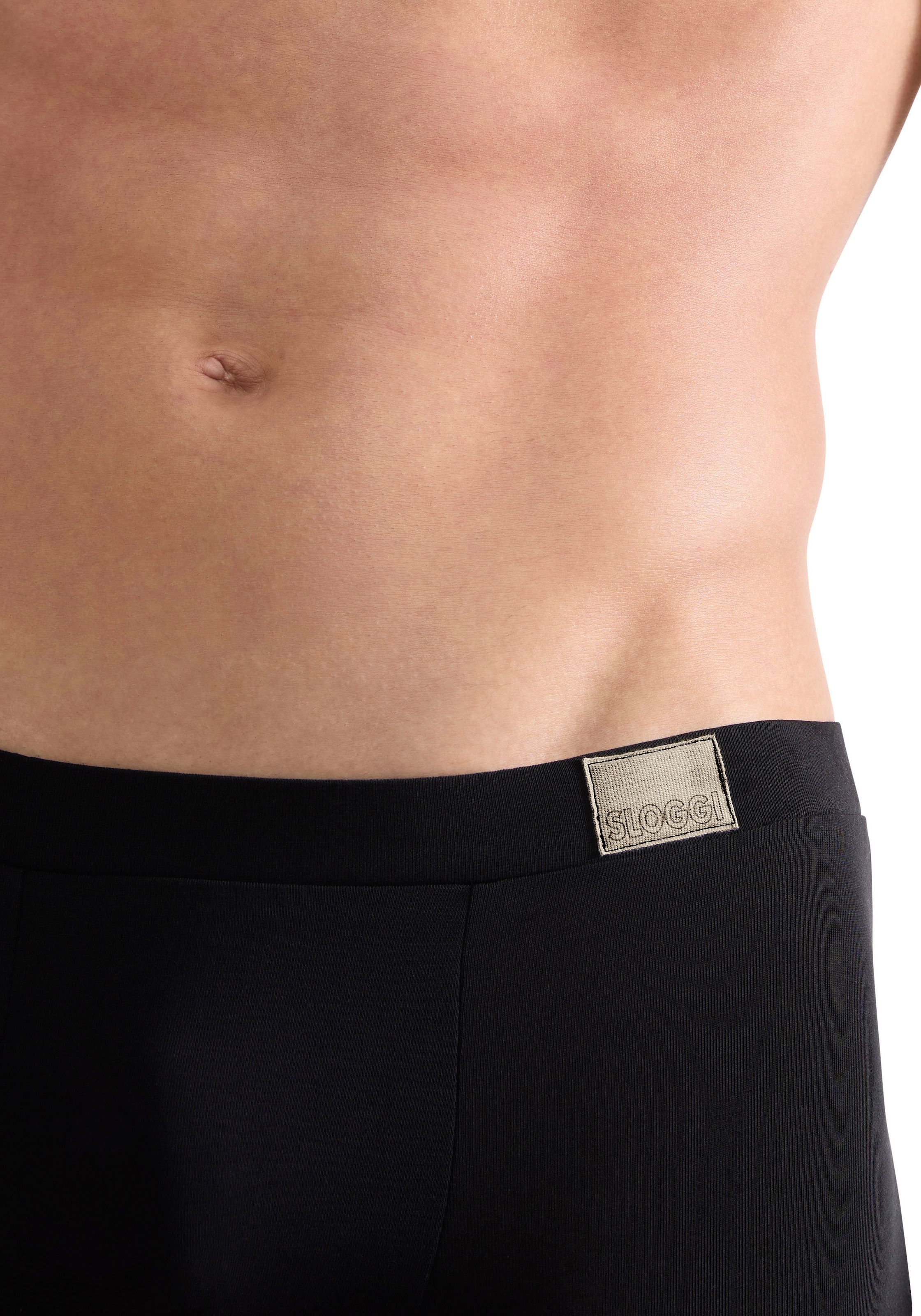 sloggi Boxershorts »Men GO Natural« 2er Pack, 2 mit langem Bein, eng anliegend. ohne Eingriff