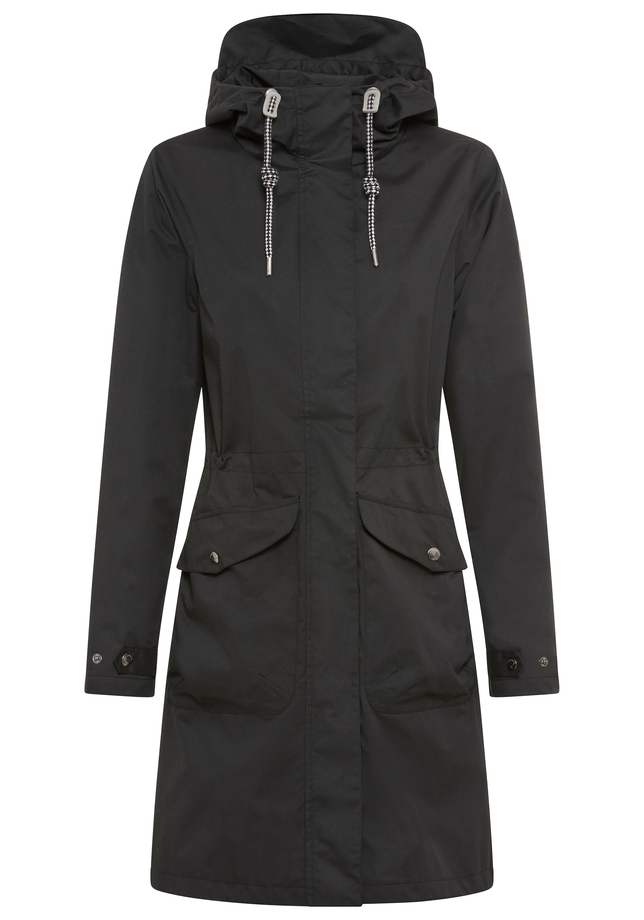 KangaROOS Funktionsparka mit Kapuze mit Kapuze, mit gefütterter Kapuzenfütterung, Übergangsjacke