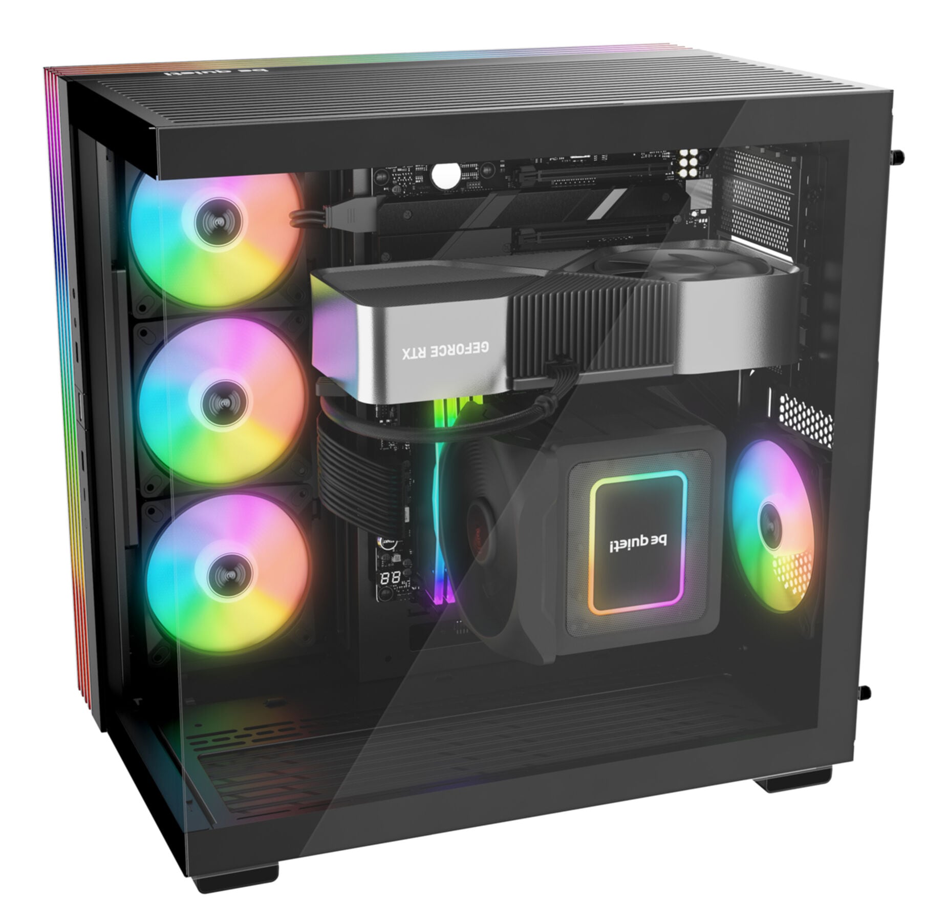 be quiet! PC-Gehäuse »LIGHT BASE 600 LX Black«