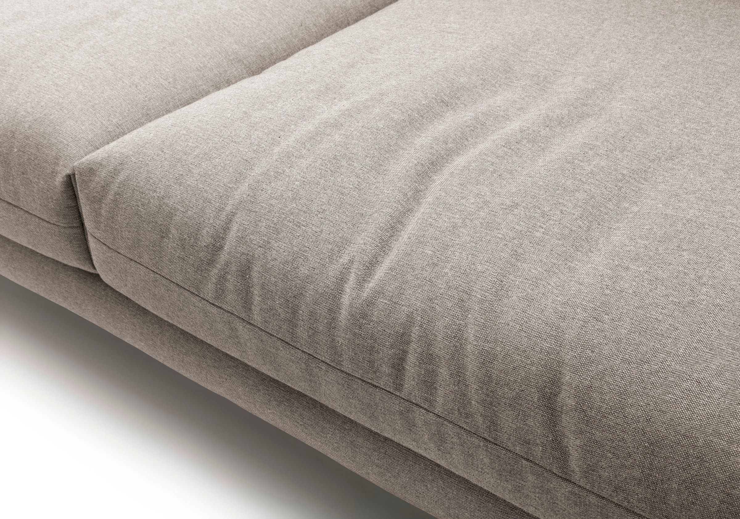 Creation BY ROLF BENZ Ecksofa »CR.414, Designecksofa, Polsterecke, L-Form« wahlweise aus feinstem Rindsleder oder hochwertigem Chenille