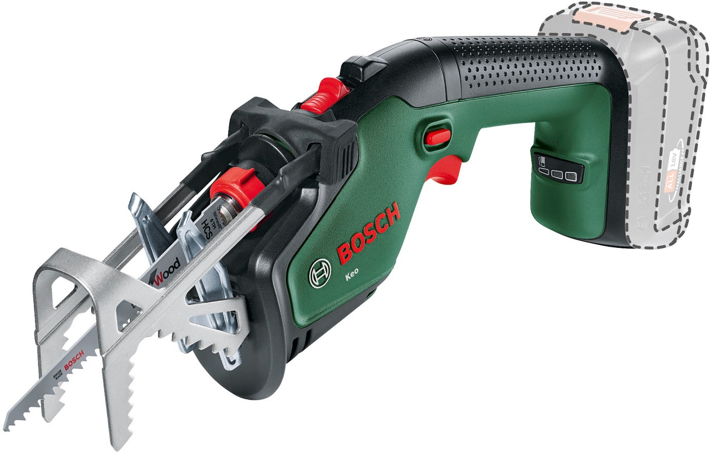Bosch Home & Garden Akku-Säge »Keo 18 Solo«, ohne Akku und Ladegerät
