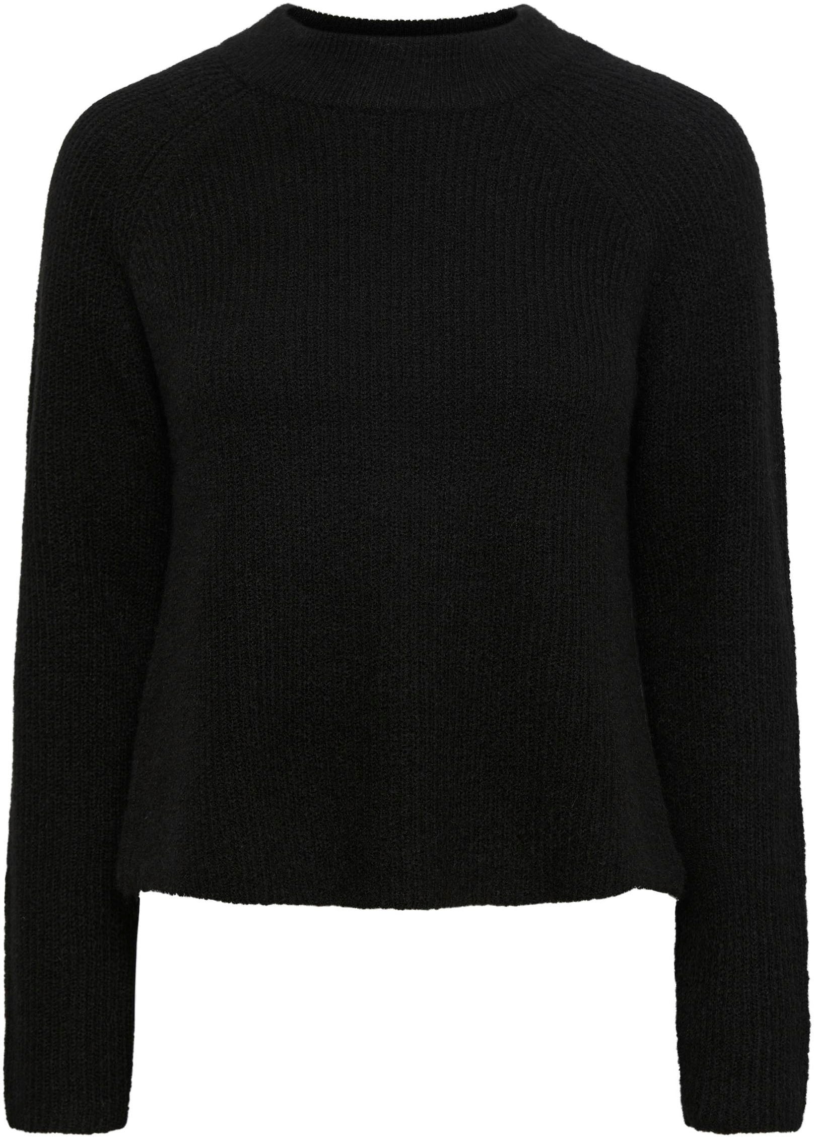 pieces Rundhalspullover »PCELLEN LS O-NECK KNIT NOOS BC«