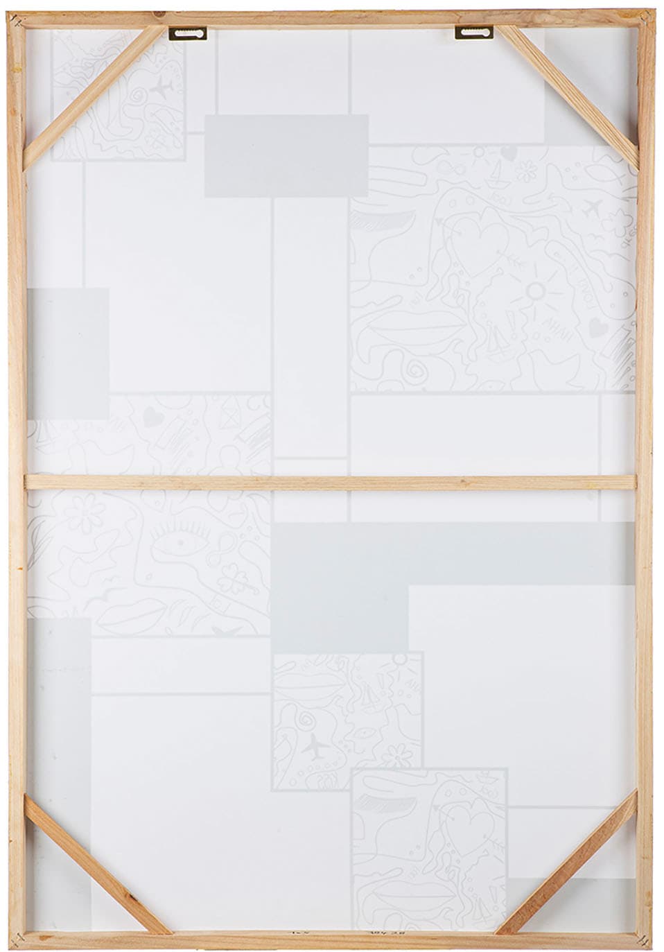 Casablanca by Gilde Leinwandbild »Modern Art rechteckig«, (1 St.)