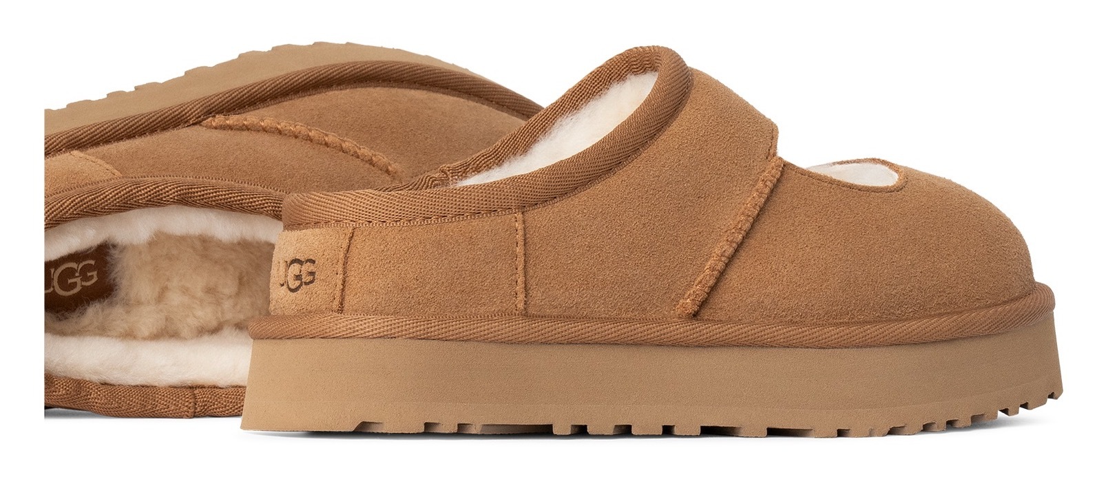 UGG Clog »KID´S BEA MARY JANE«, Plateauschuh, Schlappen, Sandale zum Schlupfen