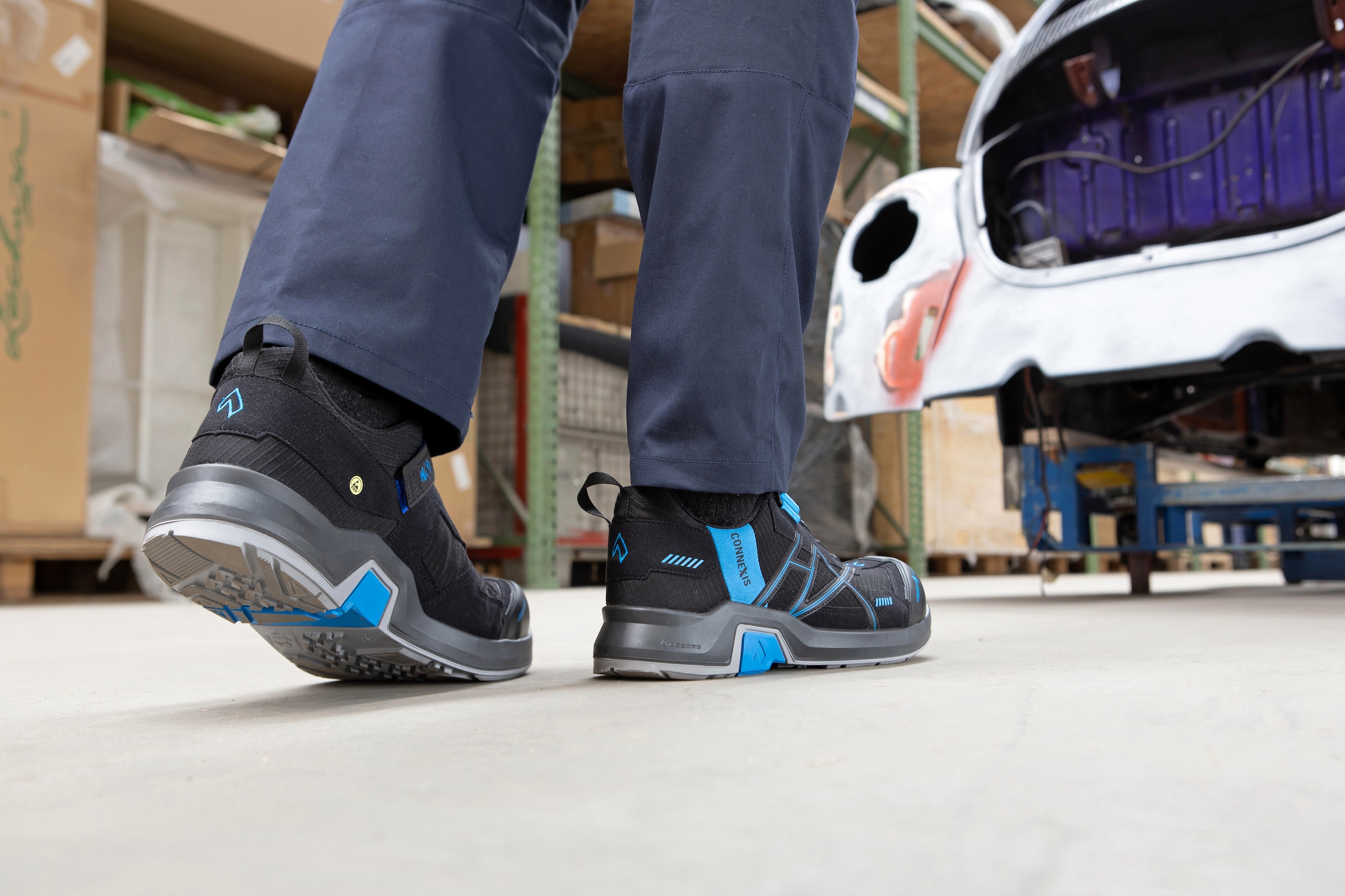 haix Sicherheitsschuh »Sicherheitsschuhe CONNEXIS Safety T S1 low black-blue«