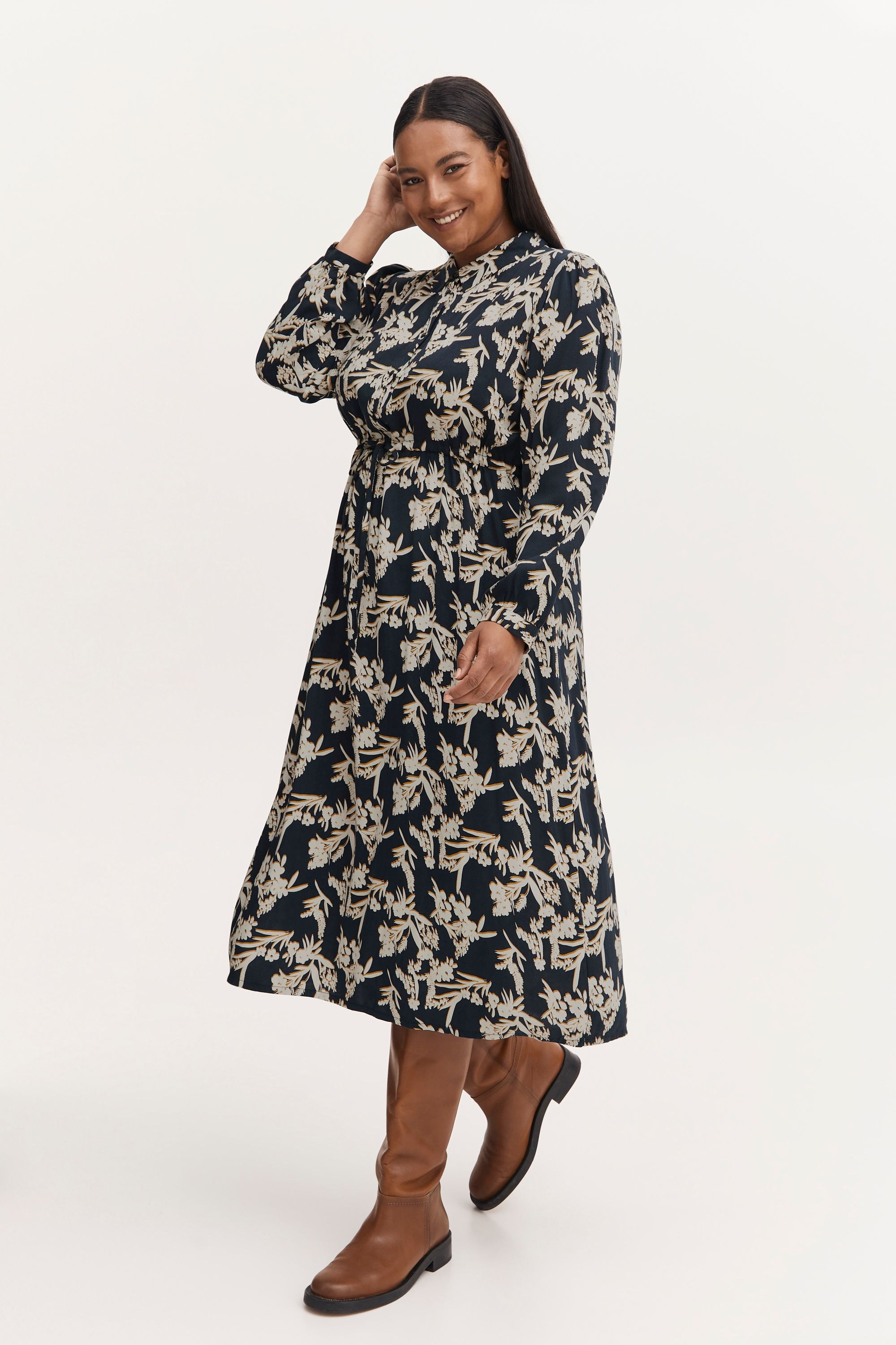 fransa Hemdblusenkleid »Hemdblusenkleid FPMeo«