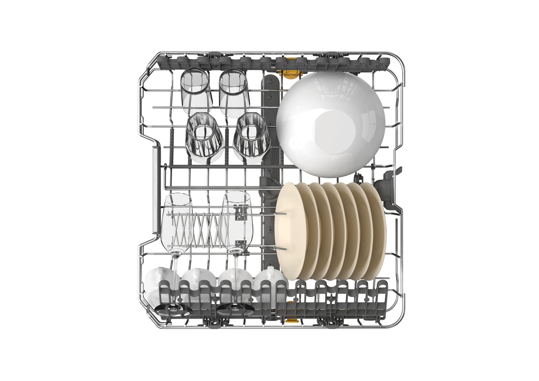 BAUKNECHT vollintegrierbarer Geschirrspüler »BK7IA115B2M6L0« 15 tlg. Maßgedecke Großer MaxiSpace Innenraum, inklusive PowerClean Pro Hochdruckdüsen