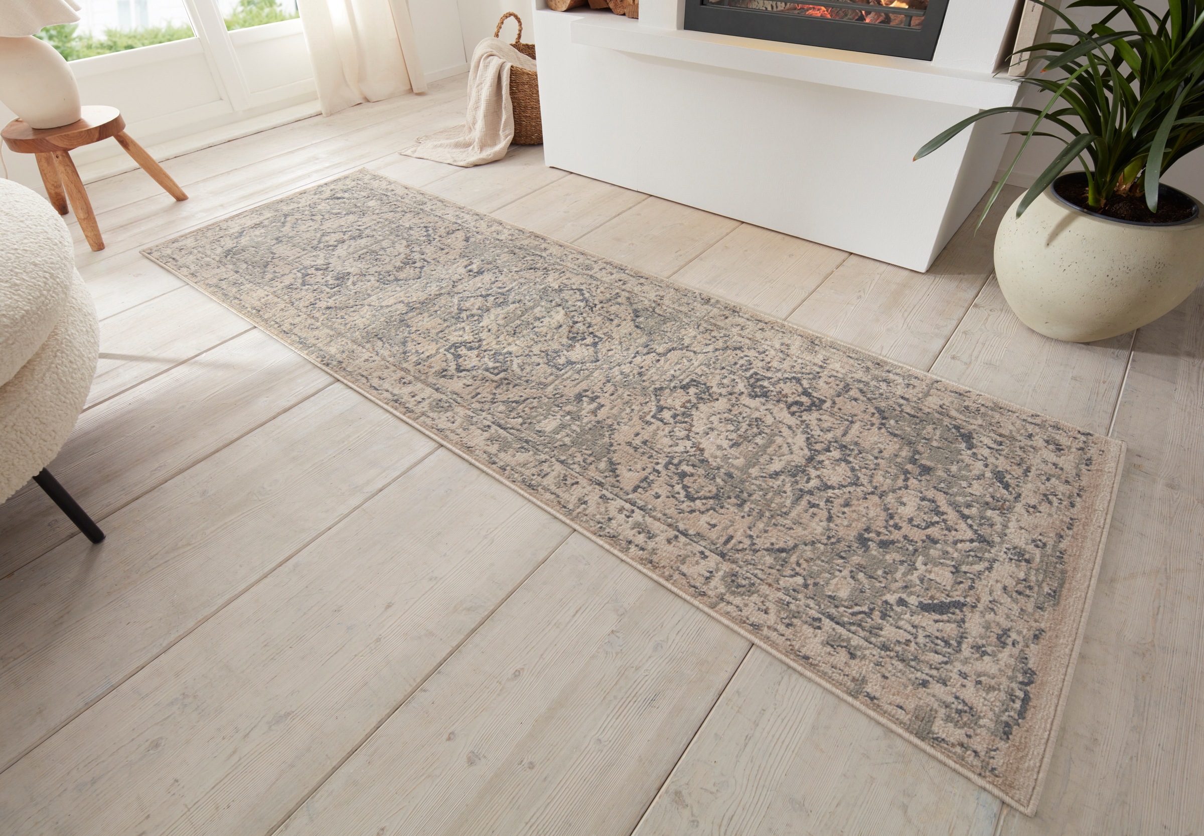 HANSE Home Teppich »Sand« rechteckig 8 mm Höhe Kurzflor, Läufer, Orient, Vintage, Wohnzimmer, Schlafzimmer, Esszimmer