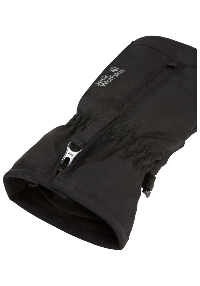 Jack Wolfskin Fäustlinge »EASY ZIP MITTEN K« für Wandern und Sportmode, aus Polyester, sportliches Design