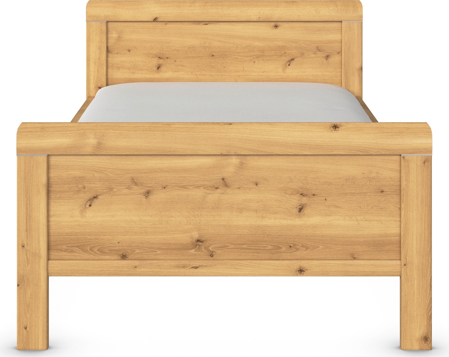 rauch Bett »Bett Einzelbett Stollenbett EVELYN«, in Komforthöhe aus Holzwerkstoff in elegantem Stil MADE IN GERMANY