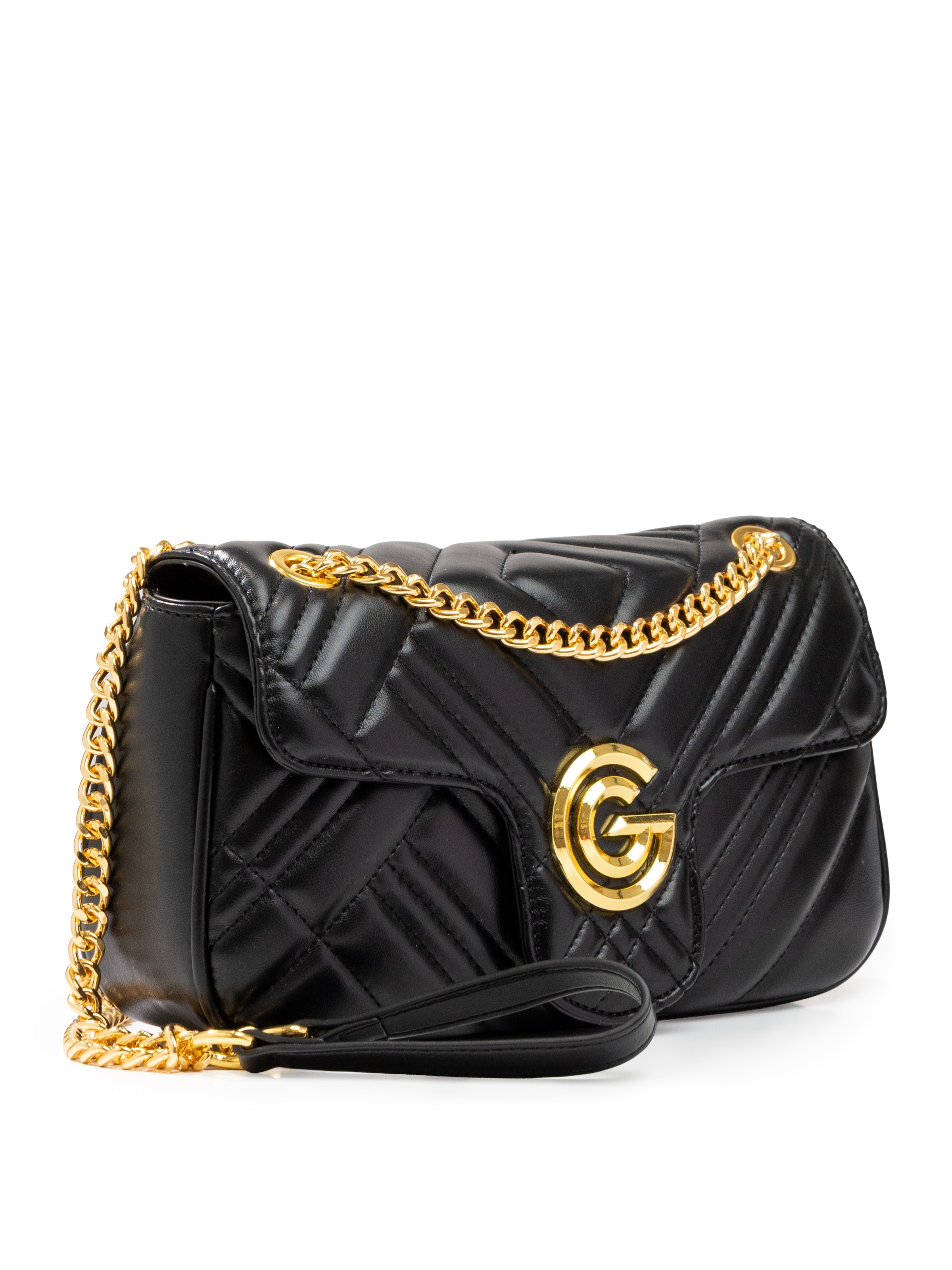 Gabriella GUCCI Umhängetasche »CINDY« Damen Umhängetasche, Handtasche, Tragetasche mit Logoverzierung