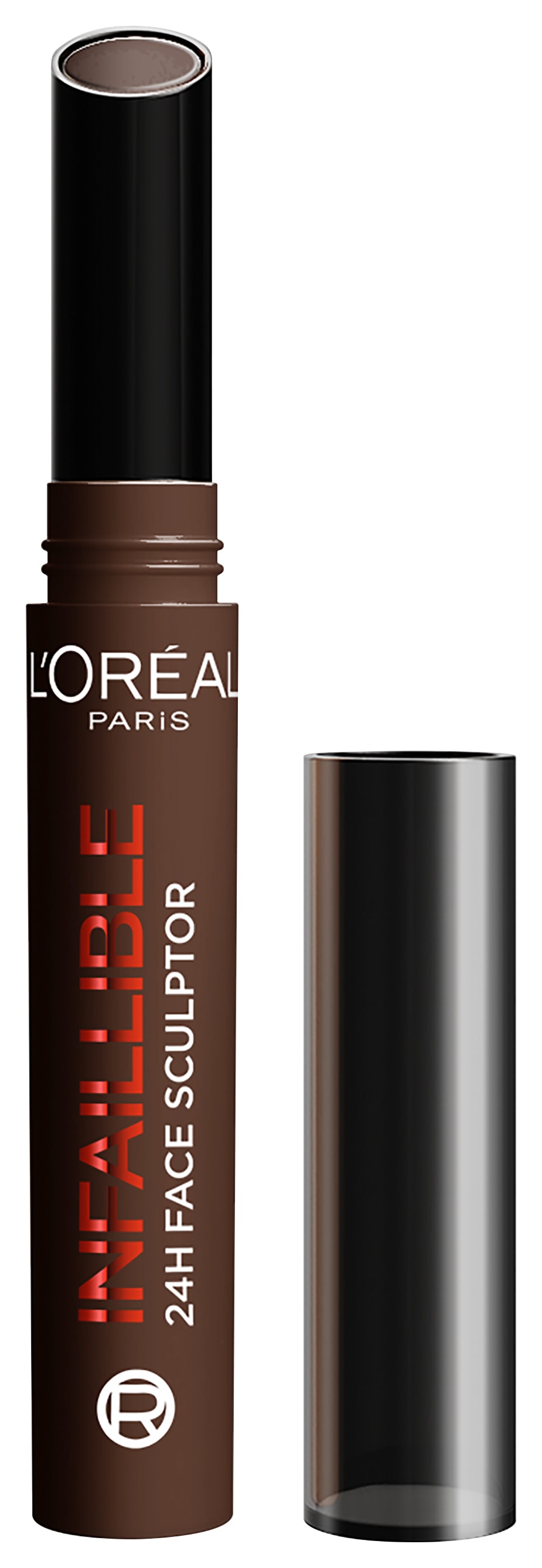 L'ORÉAL PARIS Contouring-Stick »INFAILLIBLE 24H FACE SCULPTOR CONTOURING STICK« sorgt auch unterwegs für besonders schnelle Touch-ups
