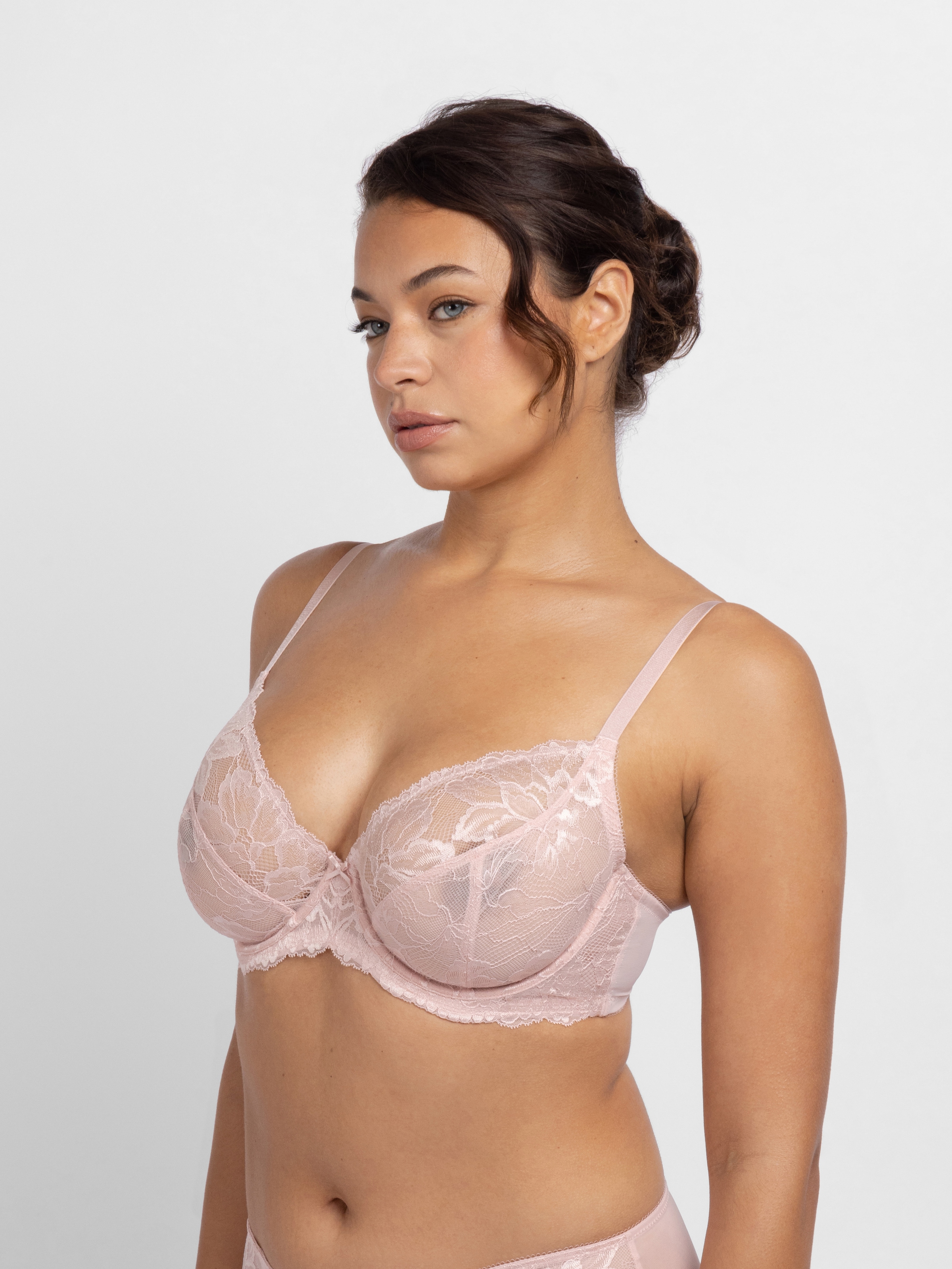 Dorina Bügel-BH »Perfect Lace« transparent, mit Spitze, mit Bügel, Cups leicht gepolstert