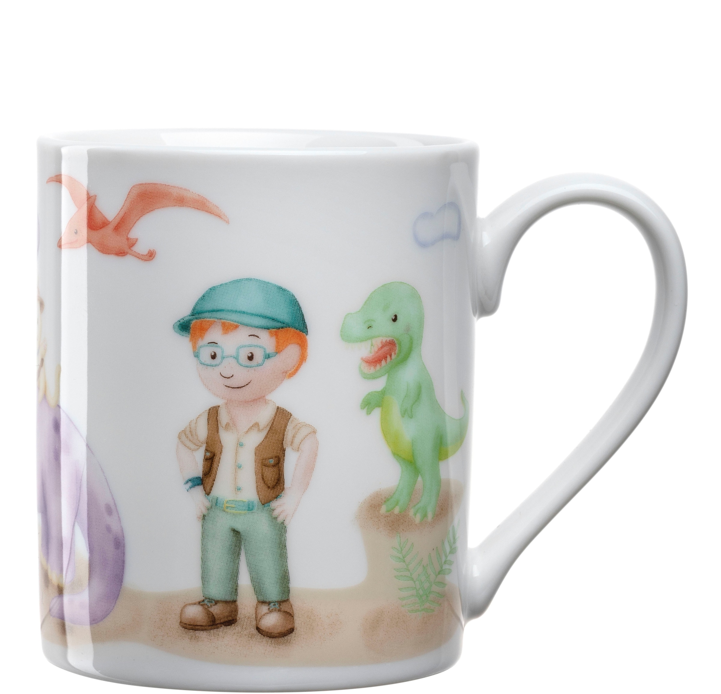 LEONARDO Kindergeschirr-Set »BAMBINI AVVENTURA«, (Set, 3 tlg.), Dino