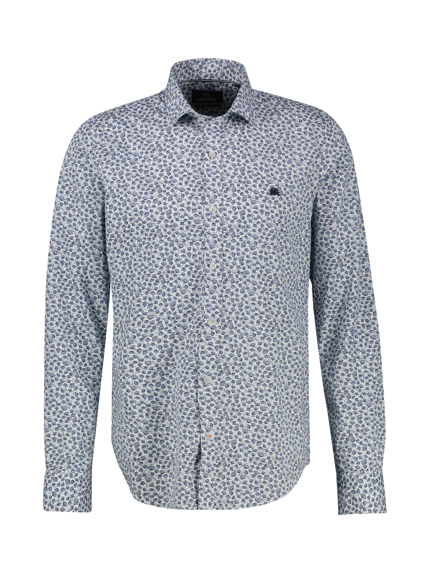 LERROS Langarmhemd »Langarmhemd mit trendigem Printmuster«