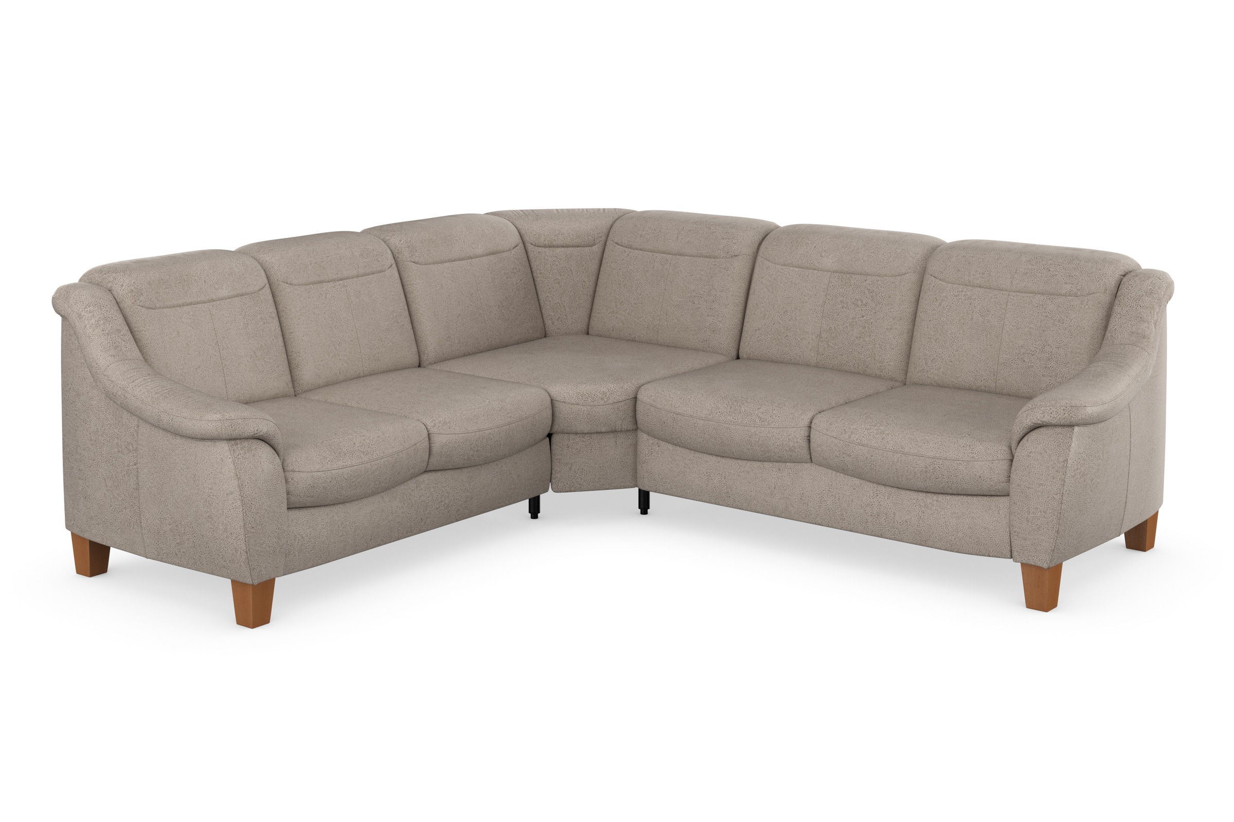 Home affaire Ecksofa »Caldera L-Form« Federkern, wahlweise mit Kopfteilverstellung, Bettfunktion, Bettkasten