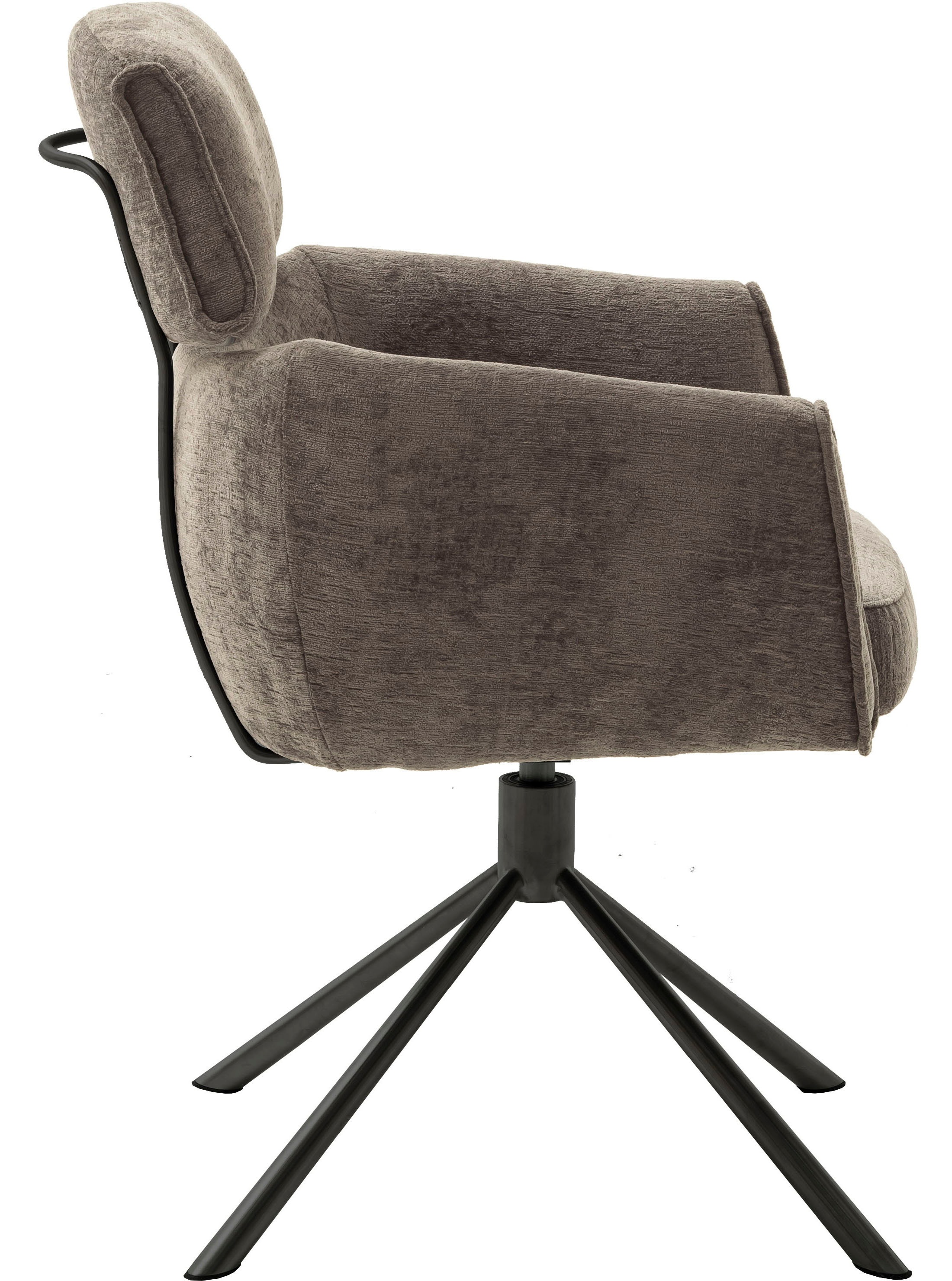 MCA furniture Esszimmerstuhl »QUEBEC«, (Set), 2 St., (2er-Set), 360° drehbar, Taschenfederkern, Sitzhöhe ca. 51 cm