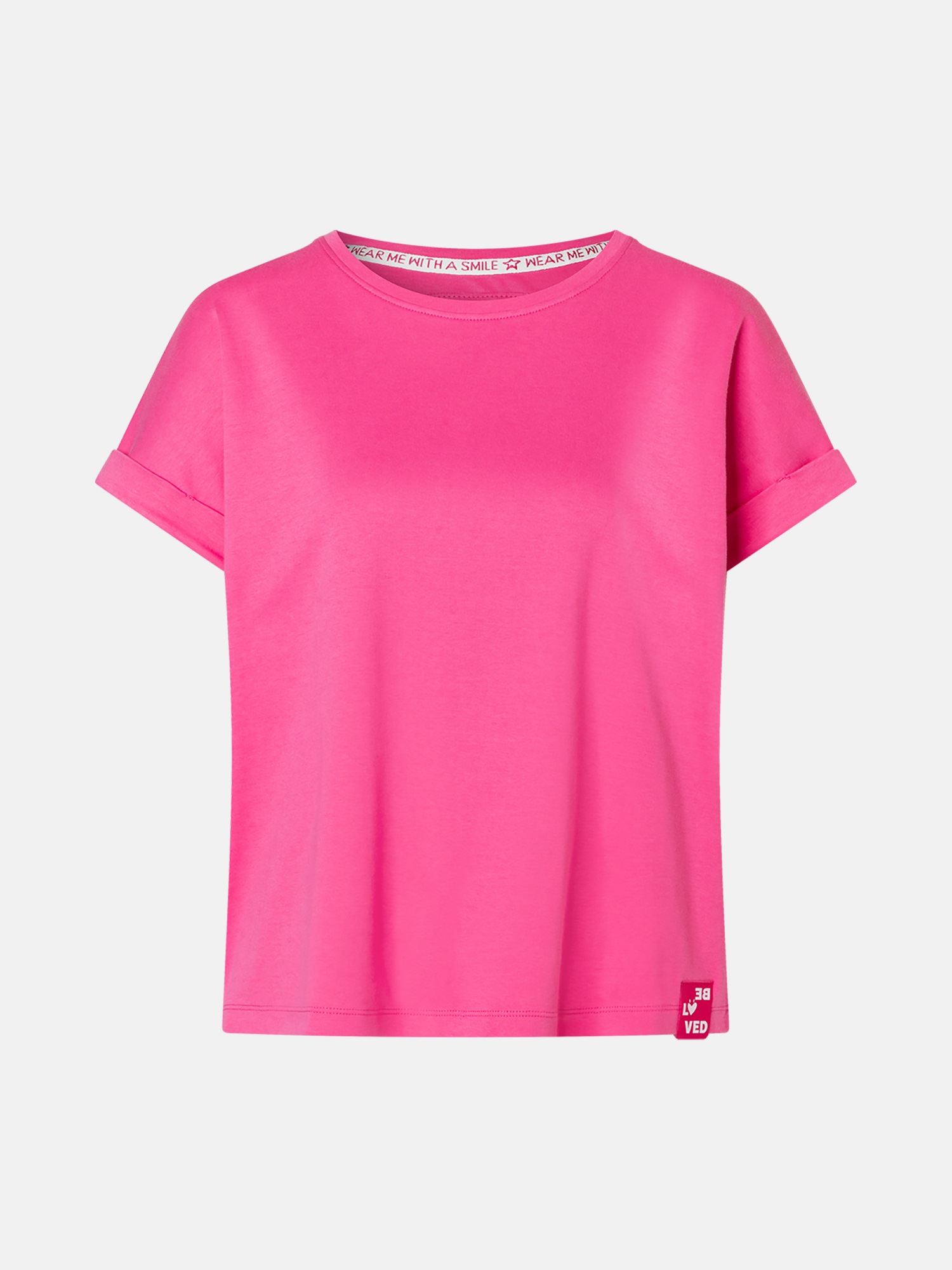 Lieblingsstück T-Shirt »CamilaEP« Ärmel mit Umschlag, Rundhals