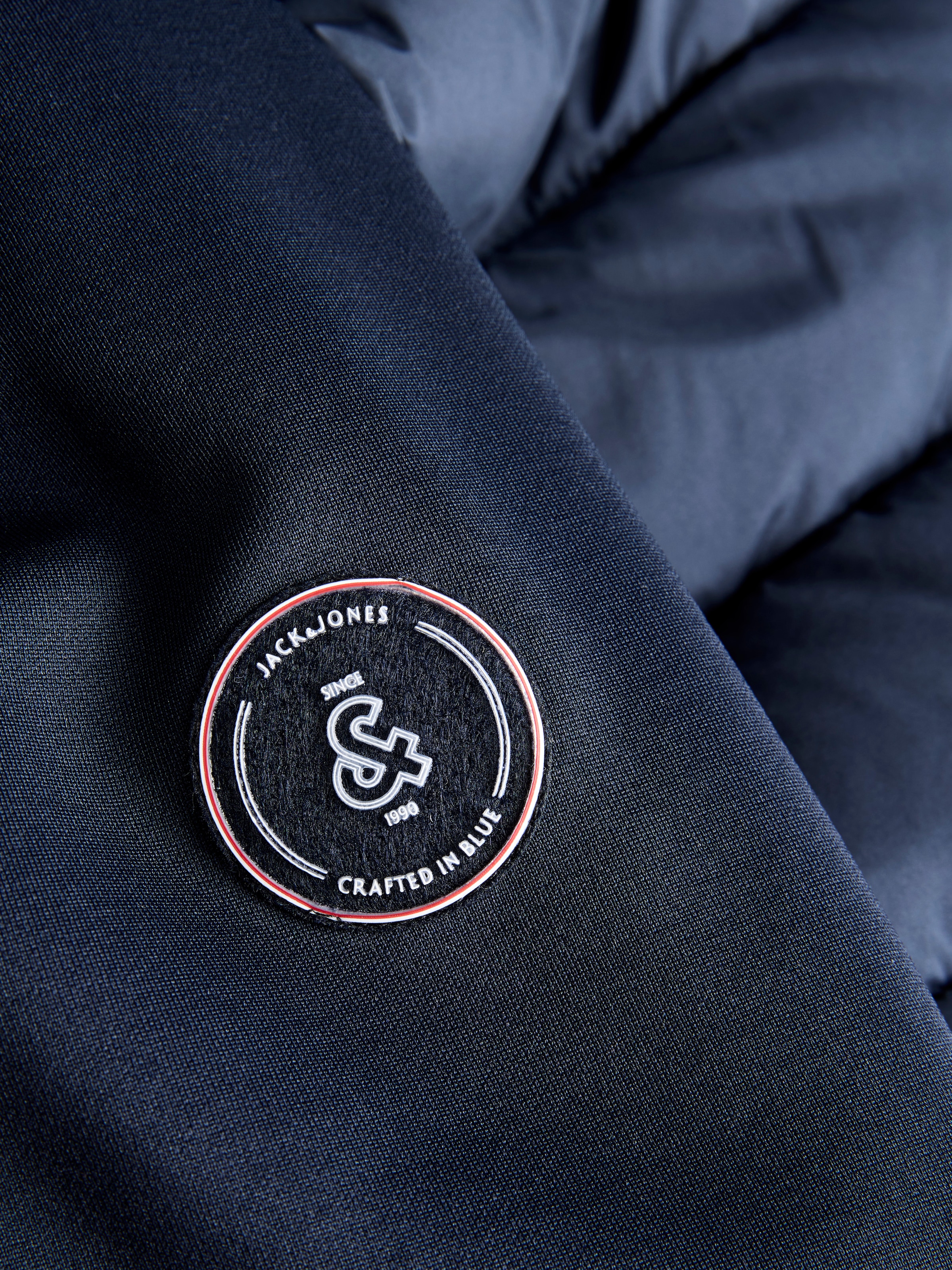 Jack & Jones Steppjacke »JJETATE HYBRID JACKET« Kunstfaser, regular fit