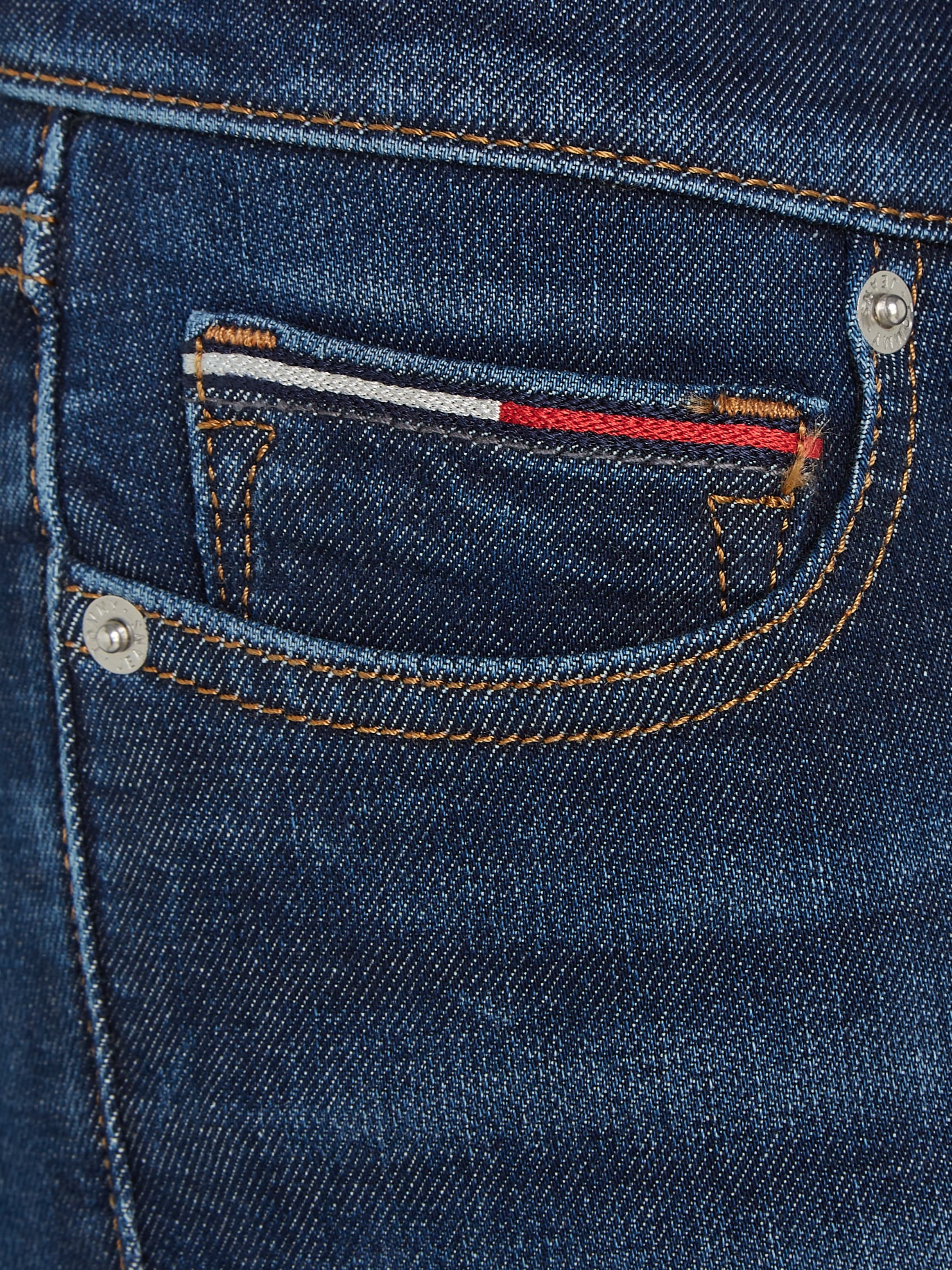 im OTTO dezenten Shop Jeans Tommy Label-Applikationen mit Skinny-fit-Jeans, Online