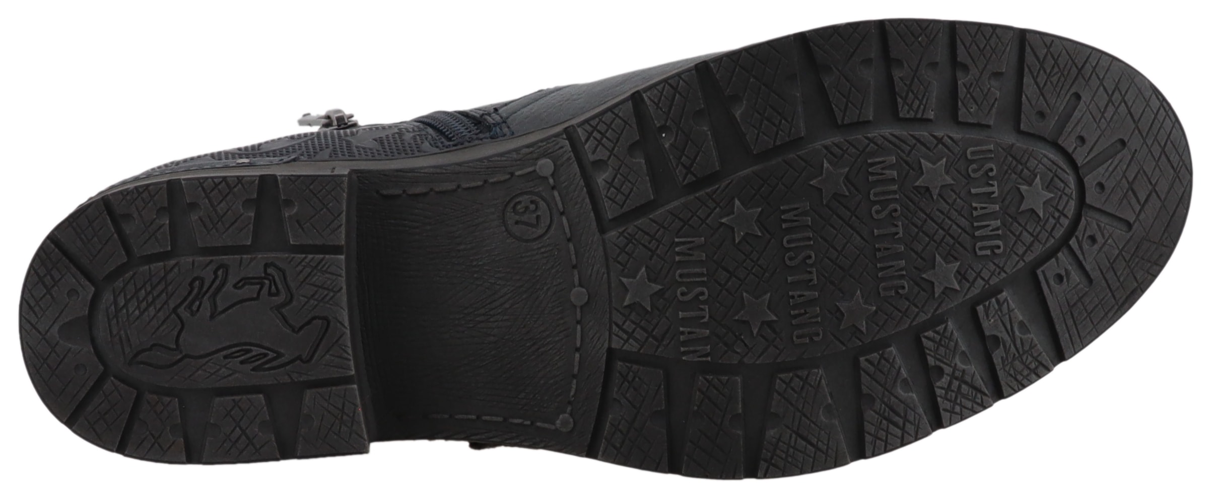 Mustang Shoes Winterstiefelette »Gelja«  Stiefelette, Winterboots mit Anziehlasche