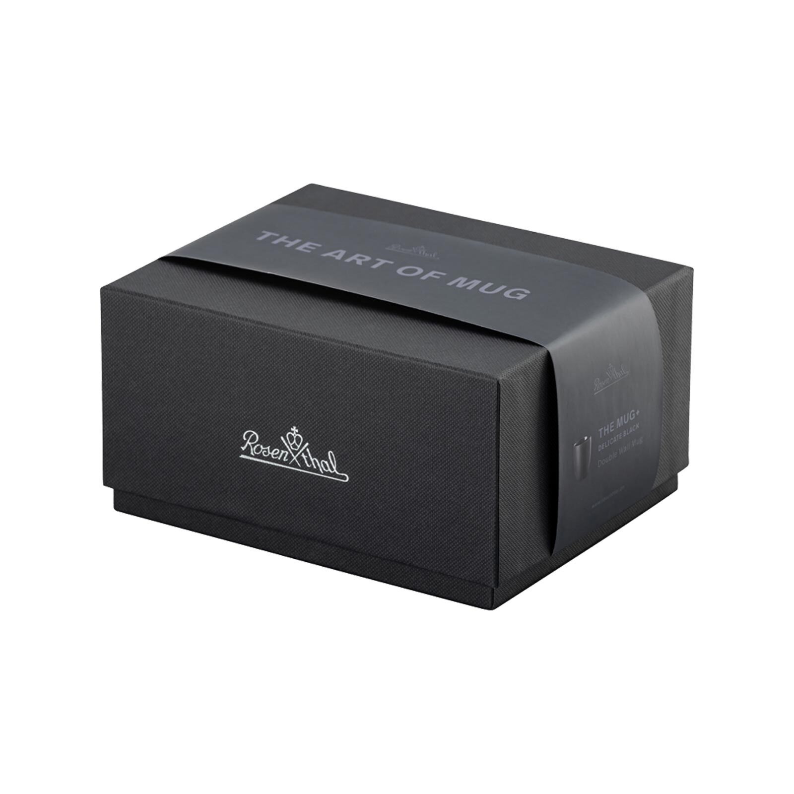 Rosenthal Becher »Doppelwandiger Becher The Mug+ Delicate Black 300 ml schwarz«