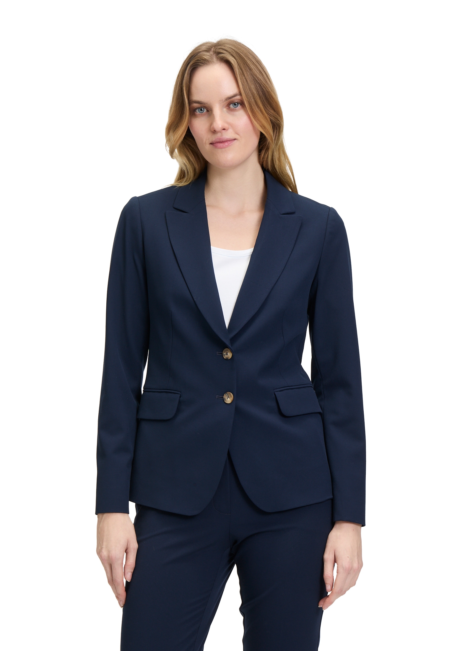 Betty&Co Jackenblazer »Klassischer Blazer mit Taschen«