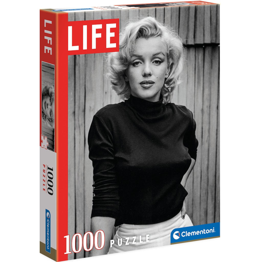 Clementoni® Puzzle »Life Magazine, Marilyn Monroe«, Made in Europe, FSC® - schützt Wald - weltweit
