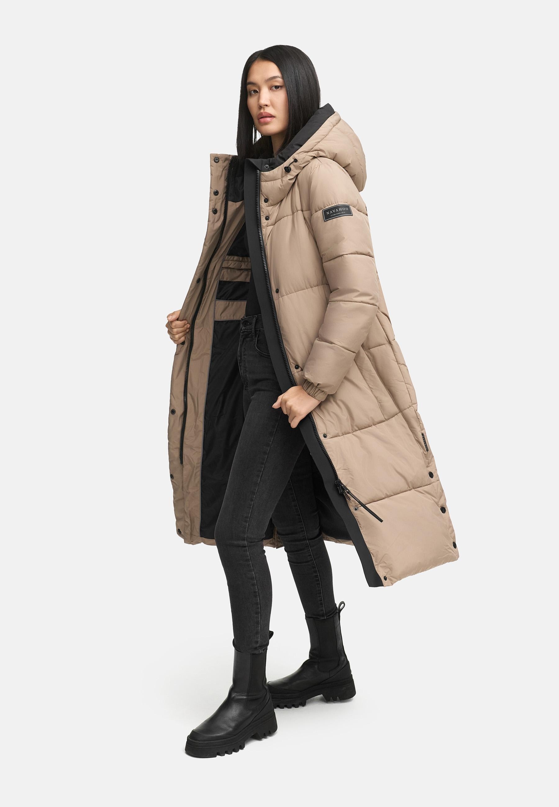 Navahoo Steppmantel »Steppmantel Taublüte XIV«