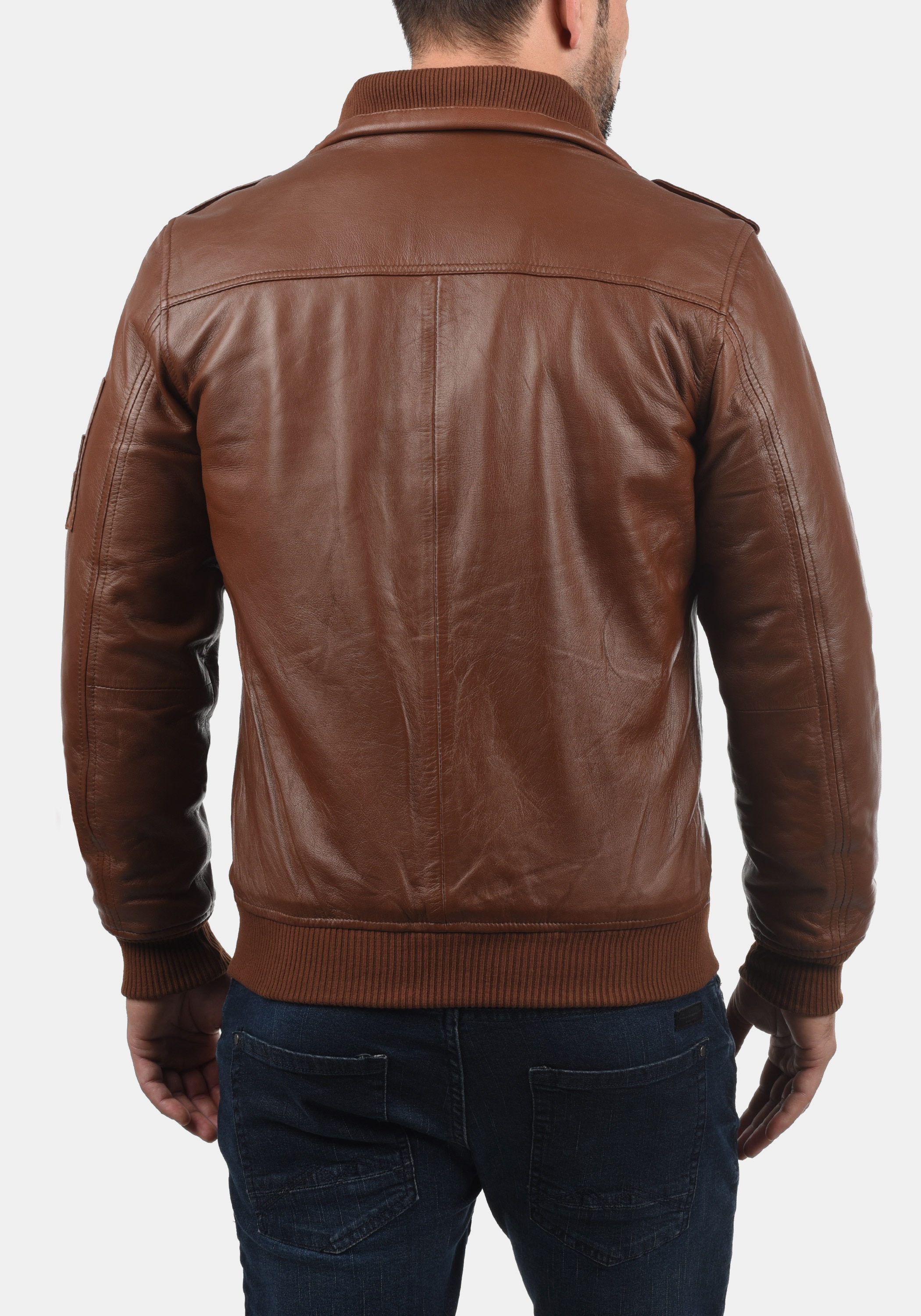 !Solid Lederjacke »Lederjacke SDFamash«