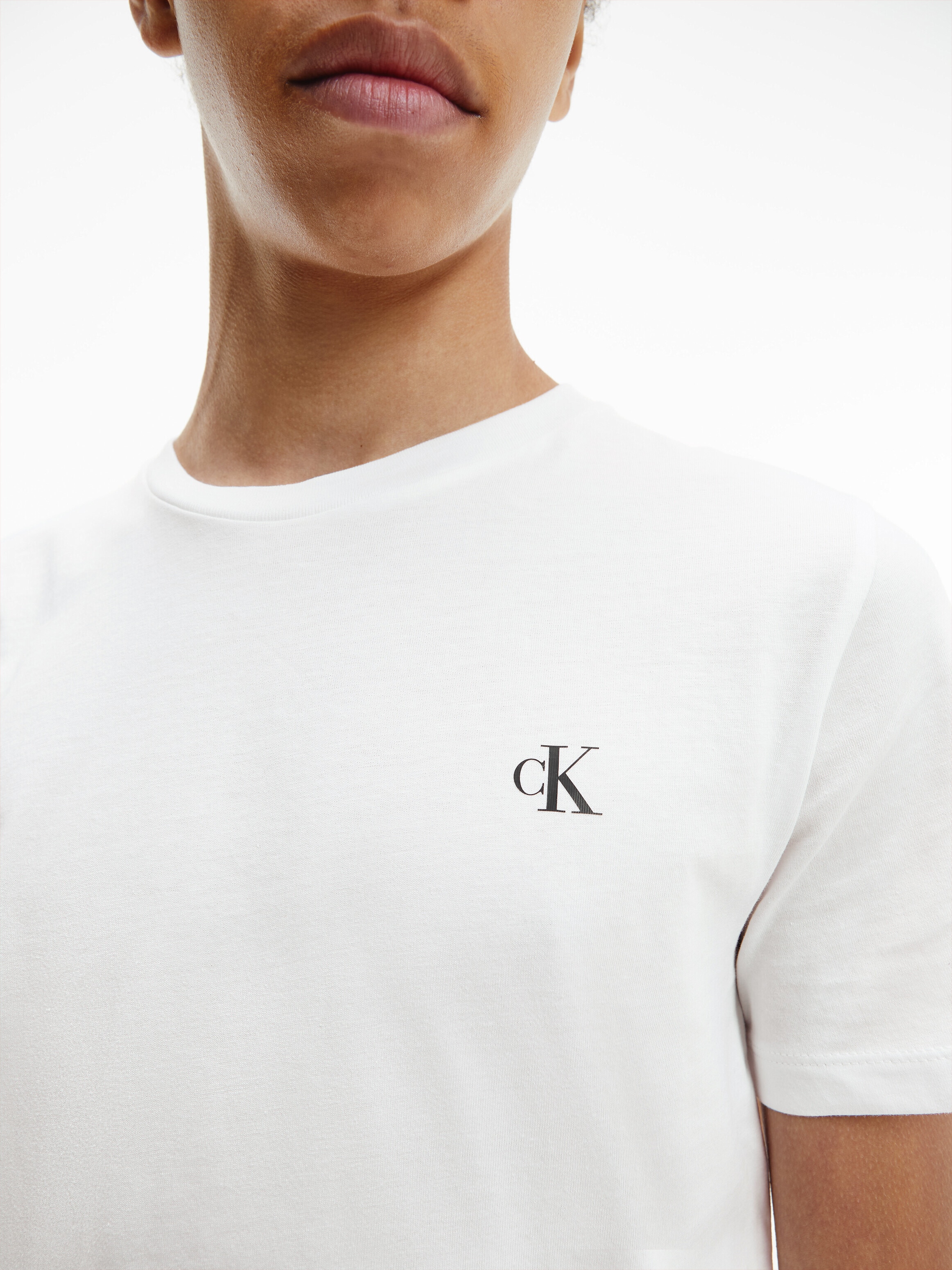 Calvin Klein Jeans T-Shirt »2-PACK MONOGRAM TOP«, (2 tlg.), für Kinder bis 16 Jahre mit Logoprägung