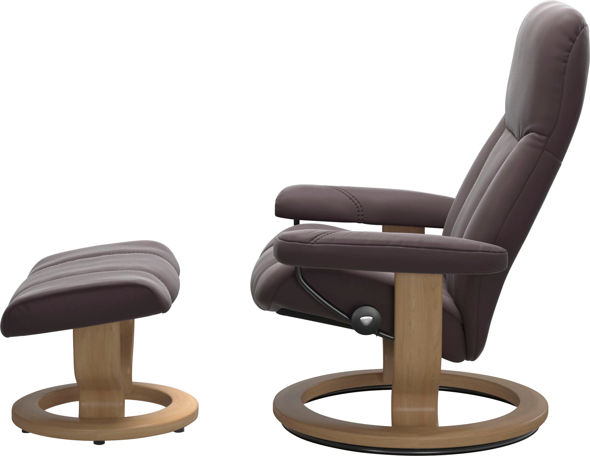 Stressless® Fußhocker »Consul«, mit Classic Base, Gestell Eiche