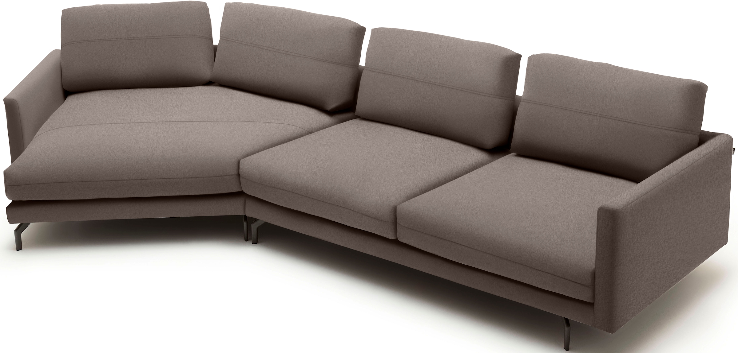 Creation BY ROLF BENZ Wohnlandschaft »CR.414«, Wahlweise aus Leder oder Chenille