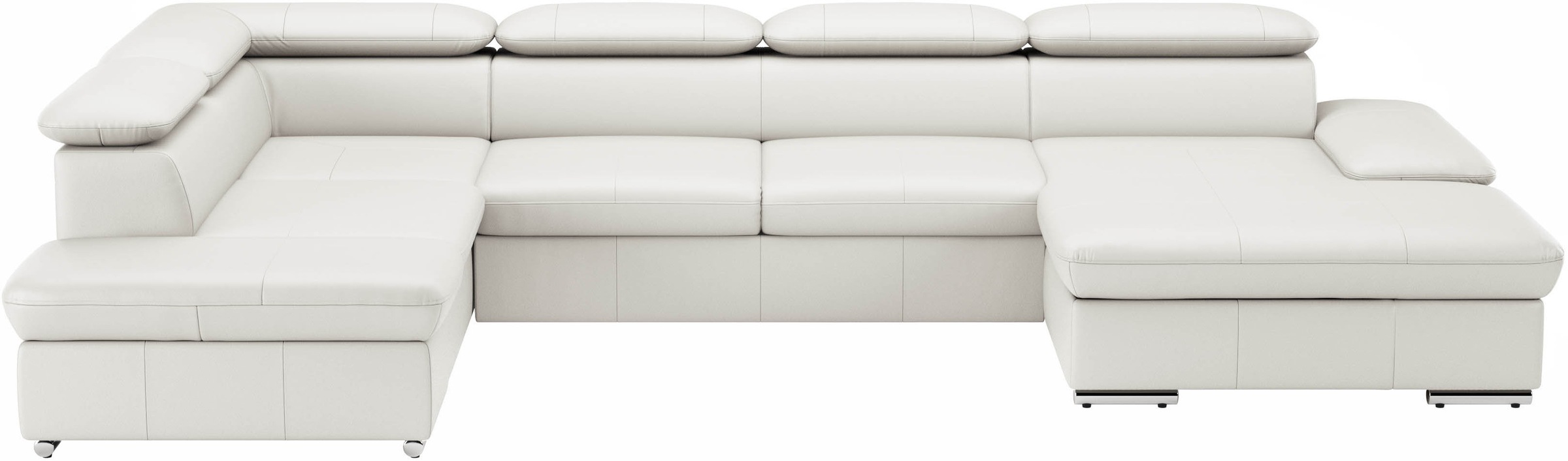 sit&more Wohnlandschaft »Valantine U-Form«, inkl. Kopf- und Armteilverstellung, wahlweise mit Bettfunktion