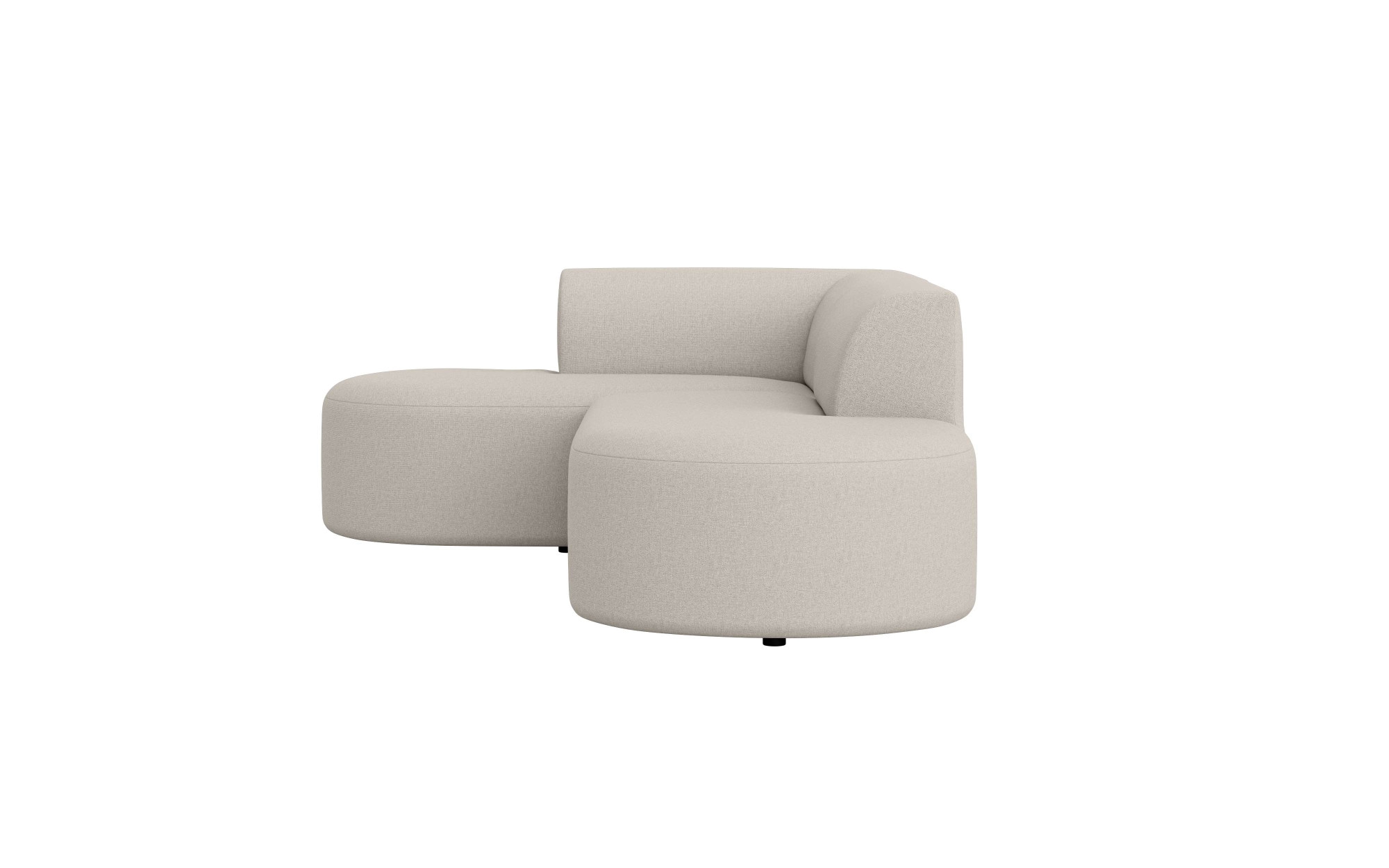 OTTO home Ecksofa »Ecksofa Tvinne mit Ottomane links oder rechts bestellbar« L-Form, mit Wellenunterfederung, BxTxH 260x170x73 cm
