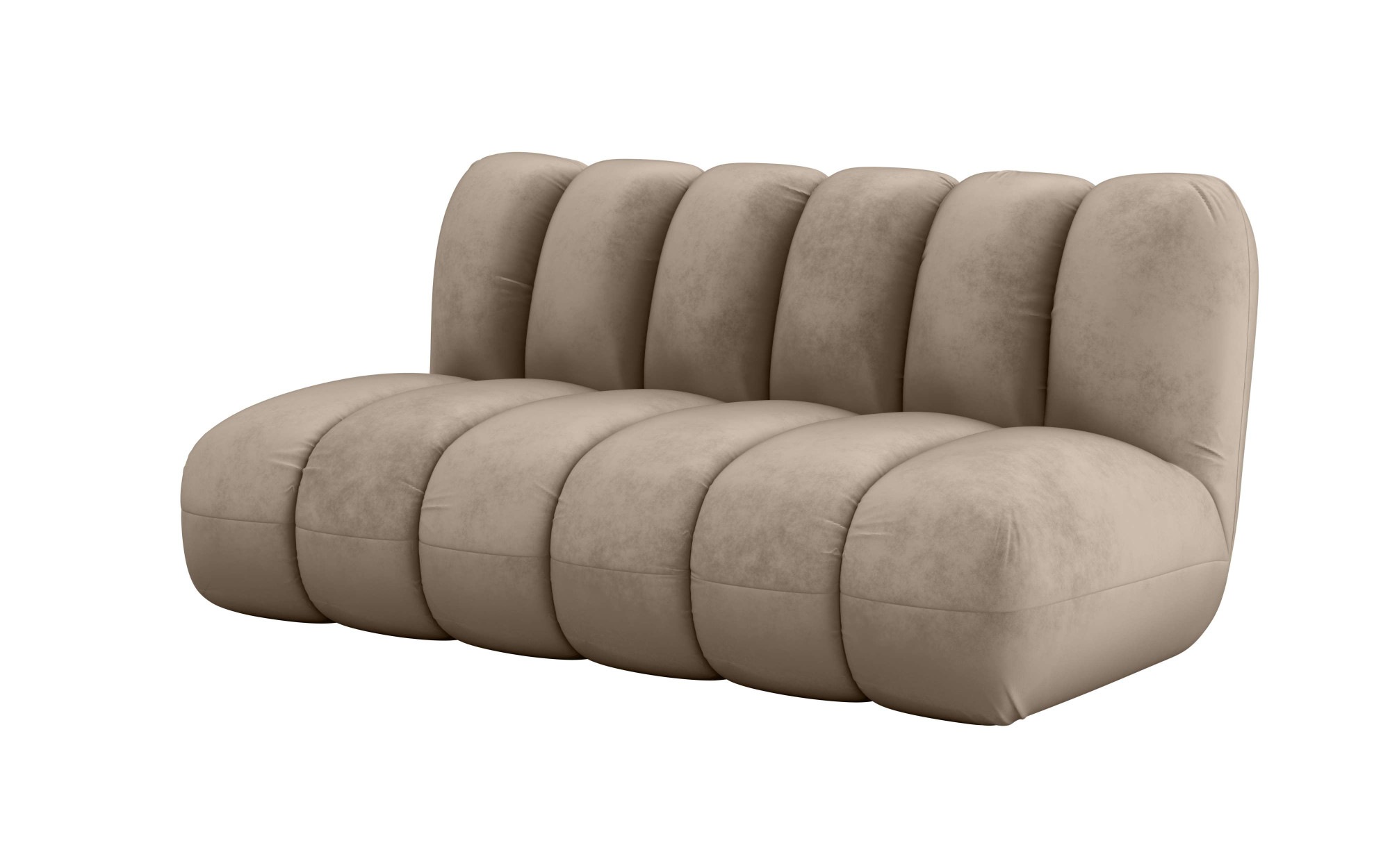 LeGer Home by Lena Gercke 2,5-Sitzer »Priya Designersofa, moderne Steppung, auch in Bouclé«, gemütlich und modern, B/T/H: 185/108/84 cm