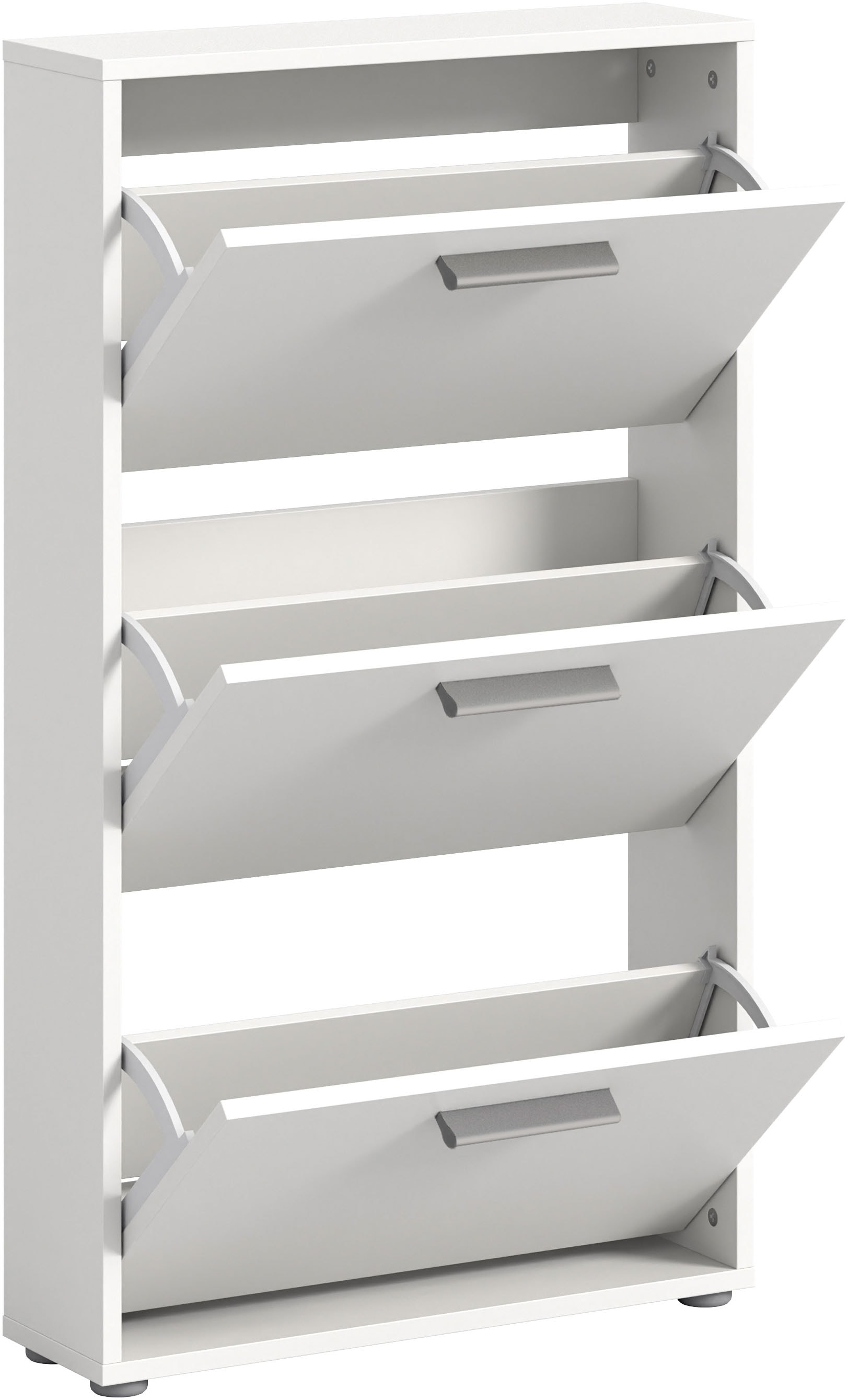 HBZ Schuhkommode »Sam«, (1 St.), Schuhkipper, Schuhschrank mit 3 Klappen, BxHxT 59x103x17cm