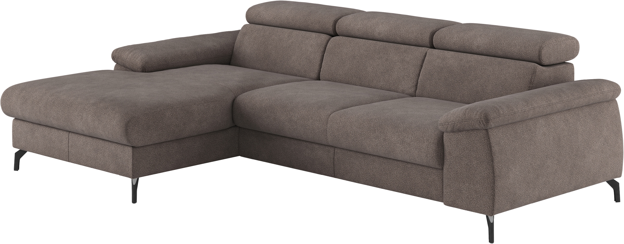 COTTA Ecksofa »Kitty L-Form«, mit Kopfteilverstellung, wahlweise mit Bettfunktion & Bettkasten