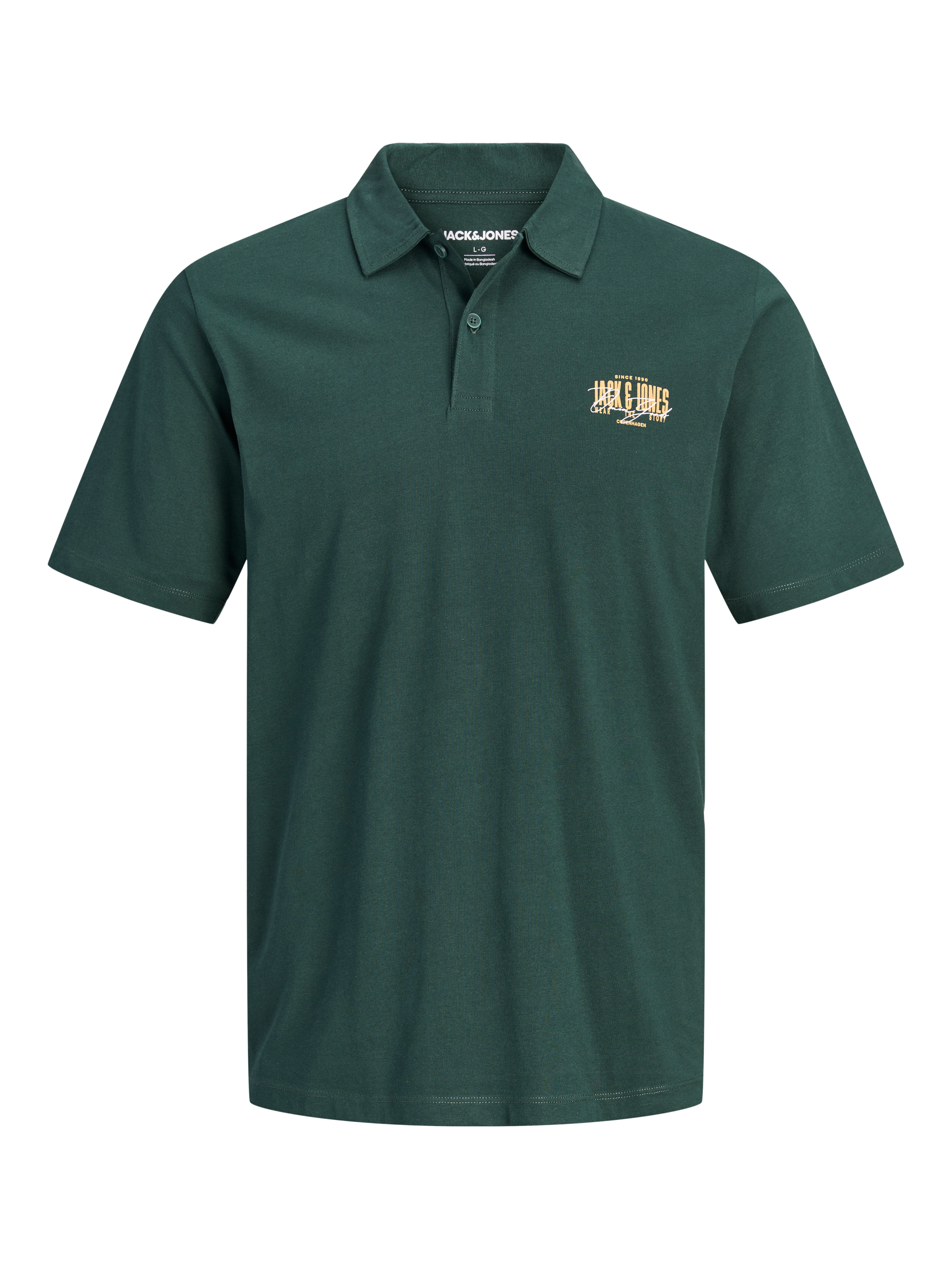 Jack & Jones PlusSize Poloshirt »JJAERO POLO SS PLS« Baumwolle, regular fit