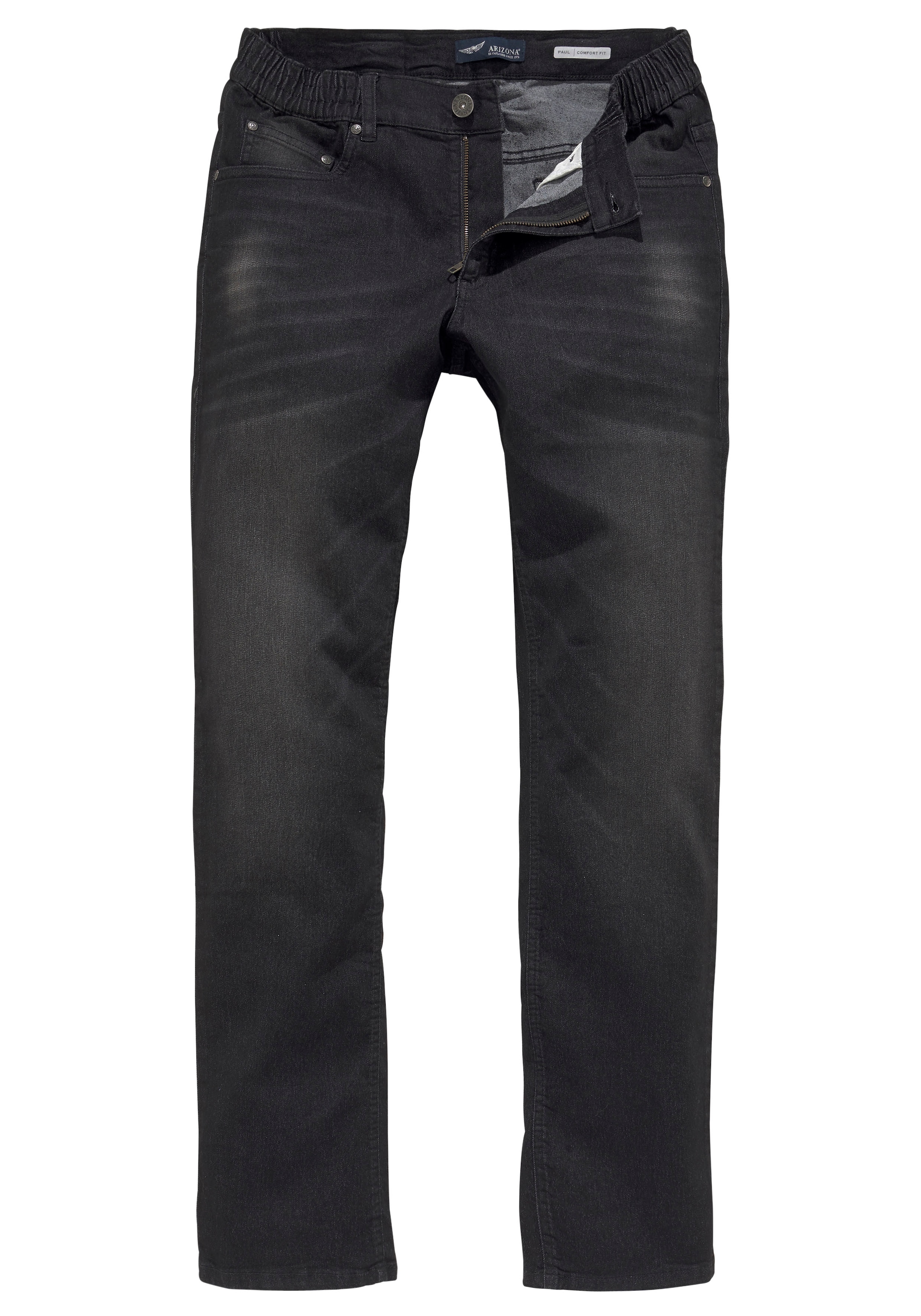 Arizona Dehnbund-Jeans »Paul«, elastischer Dehnbund, Comfort-Fit, gerader Beinschnitt