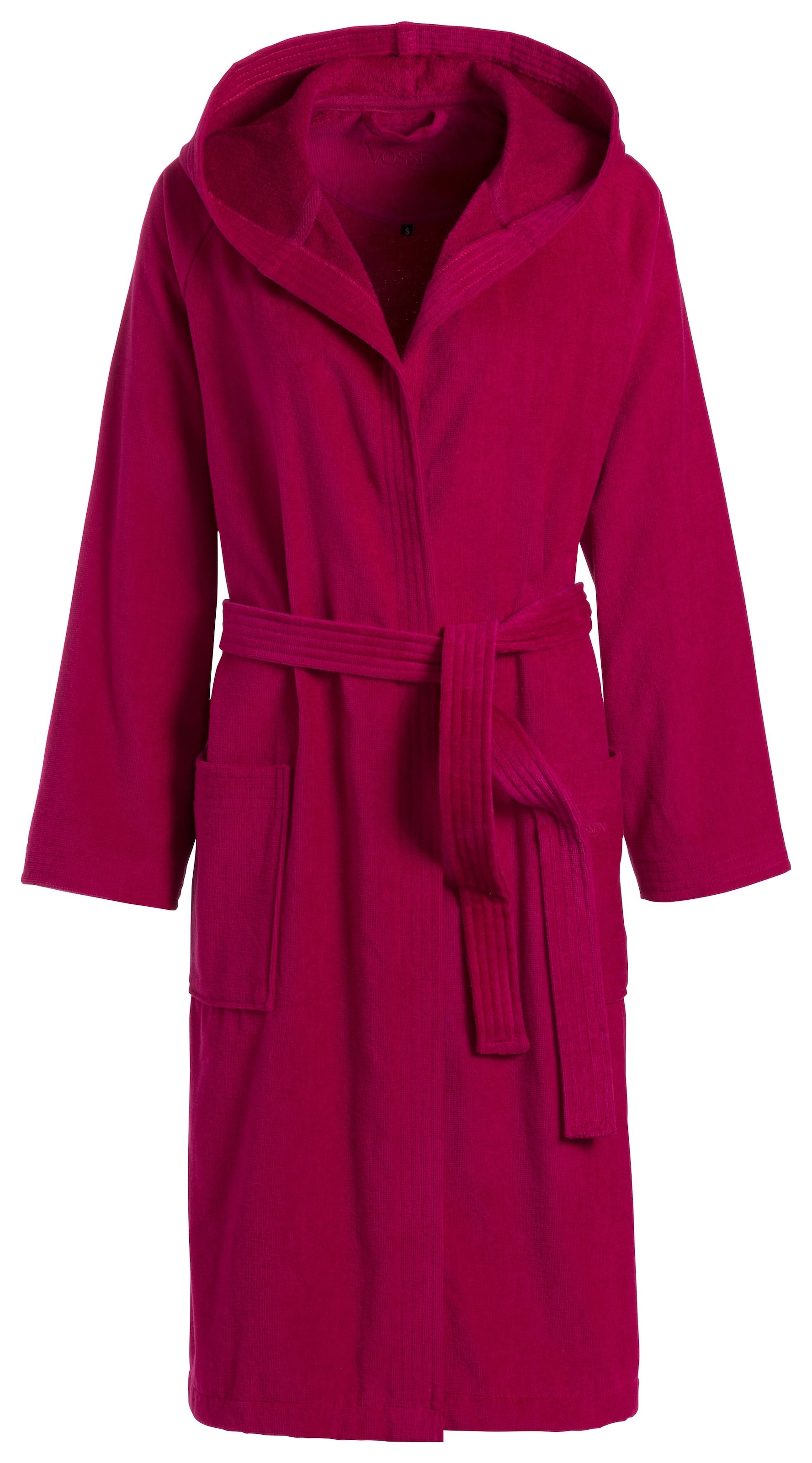 Vossen Unisex-Bademantel »Texas, ideal für Sauna & Spa, Hotelbademantel, Morgenmantel«, (1 St.), für Damen & Herren