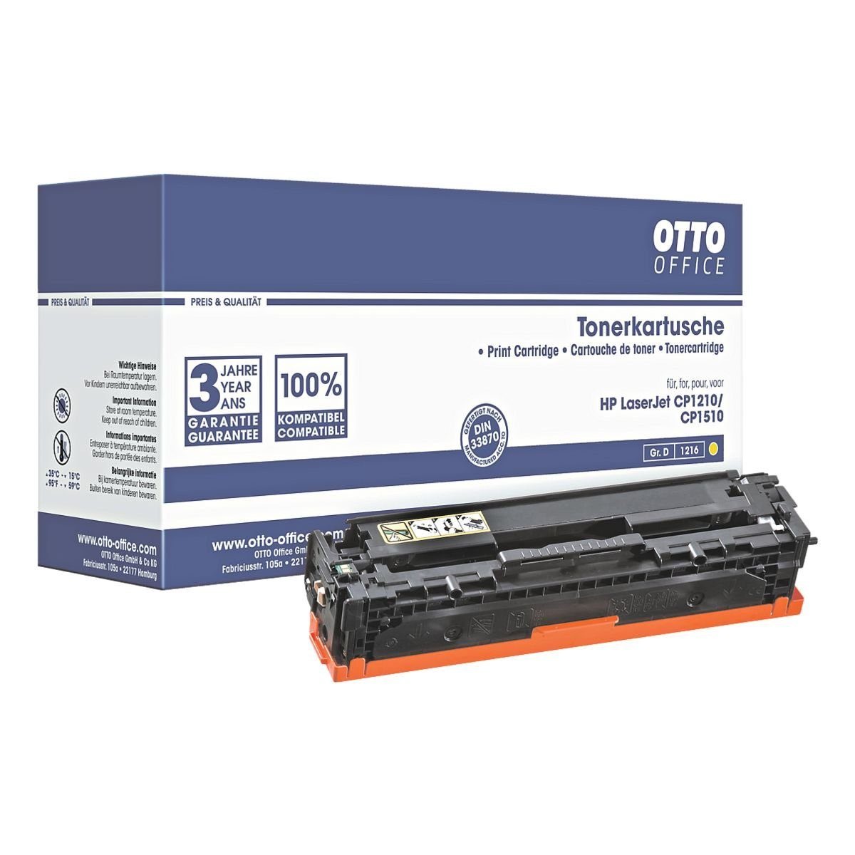 Otto Office Tonerpatrone ersetzt HP Nr. 125A