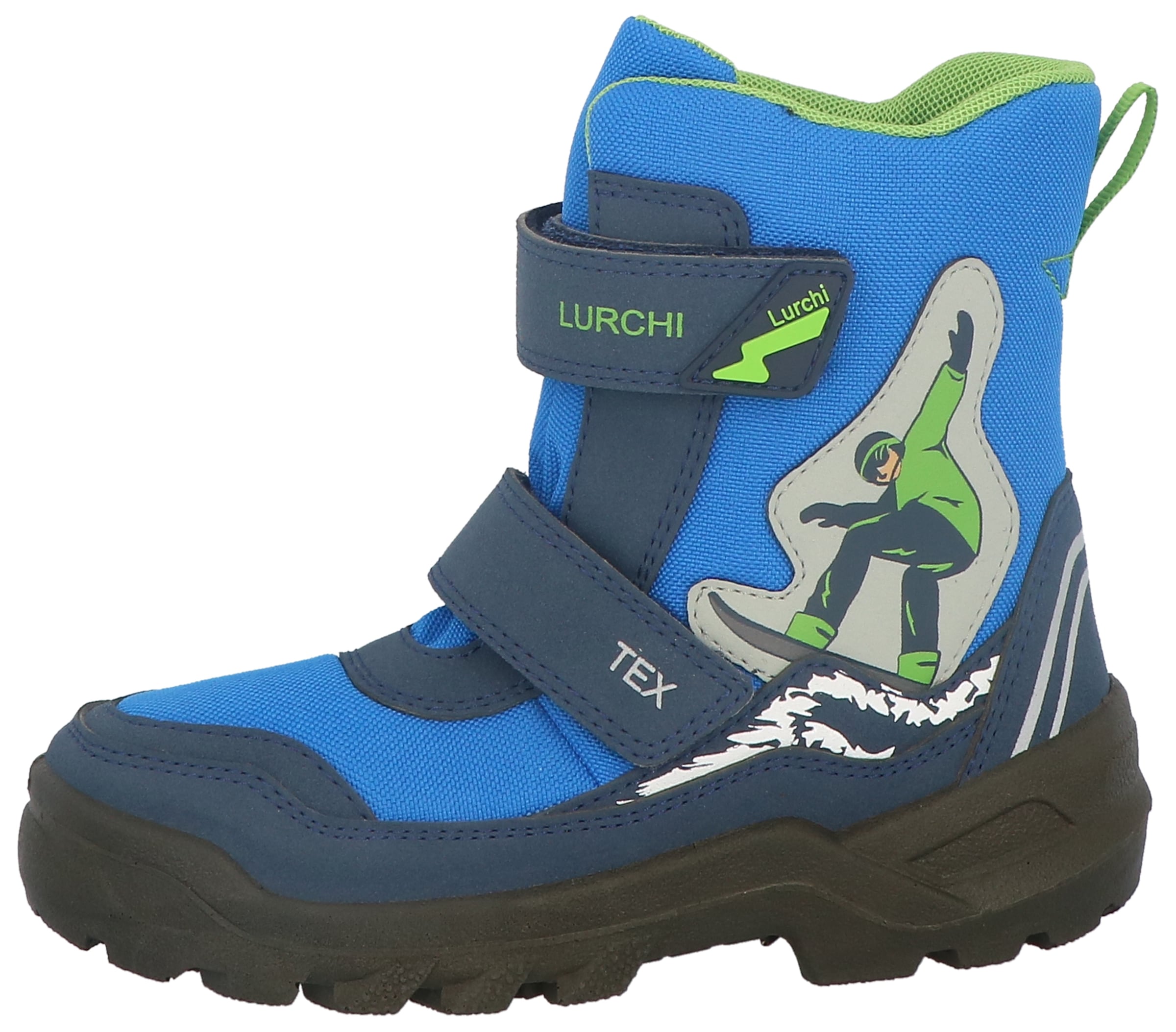 Lurchi Klettboot »Kendy-TEX«, Winterboots, Outdoorstiefel mit TEX, Größenschablone zum Download